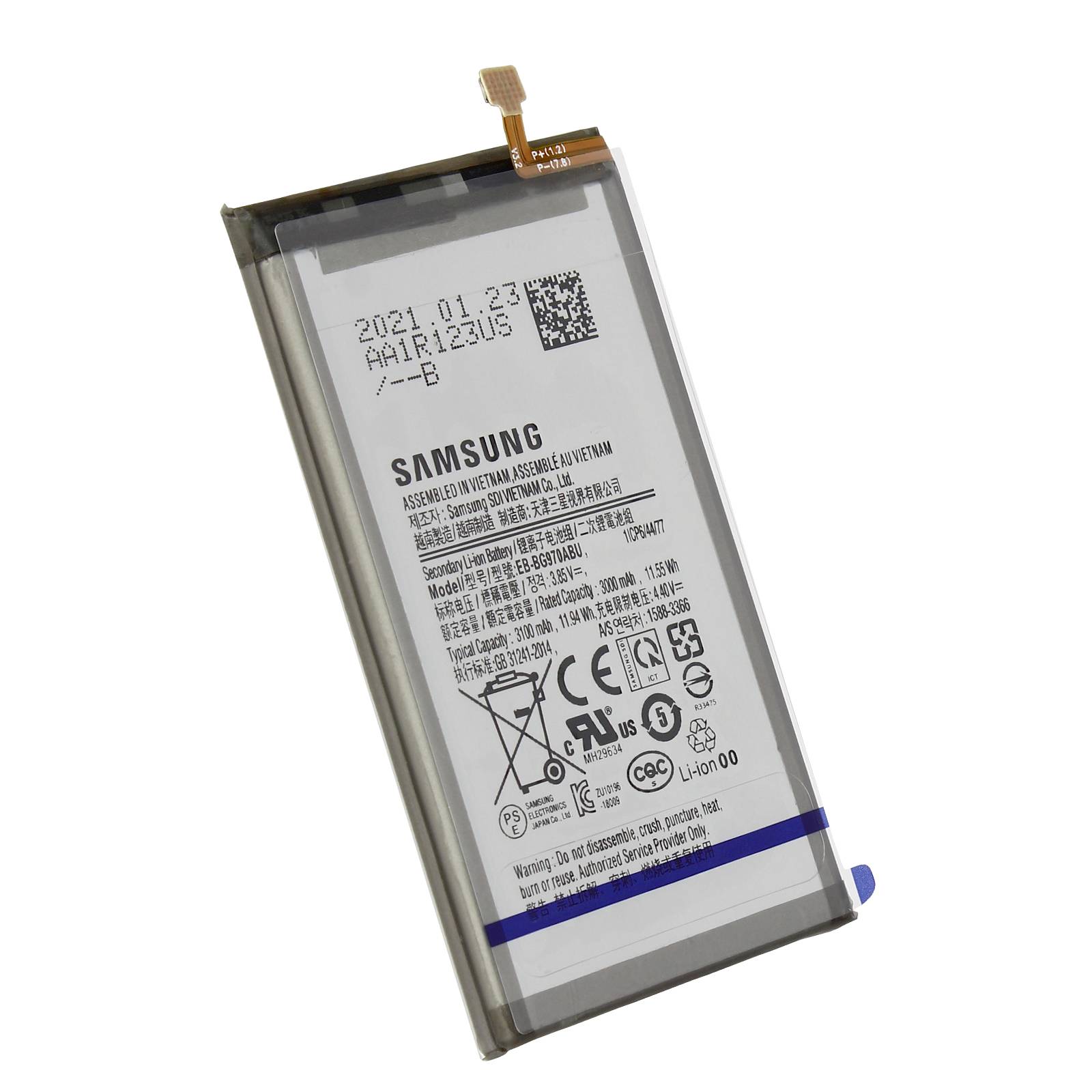 Batterie pour Samsung Galaxy S10e 3100 mAh-0