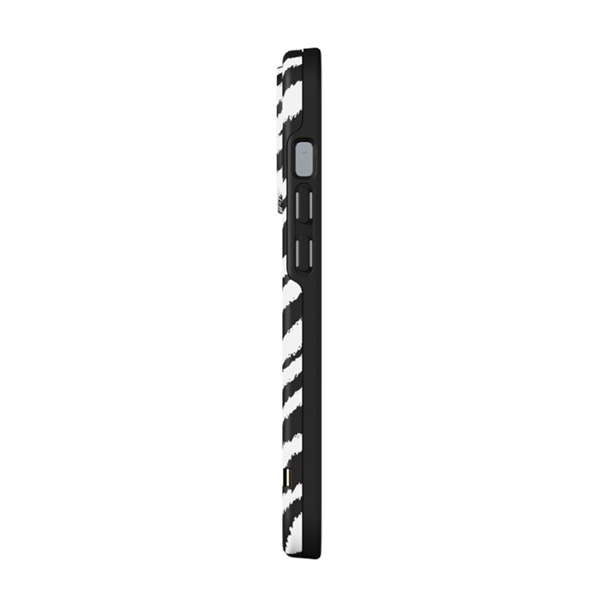 Coque pour iPhone 13 Pro Imprimée Zèbre Revêtement Antibactérien-1