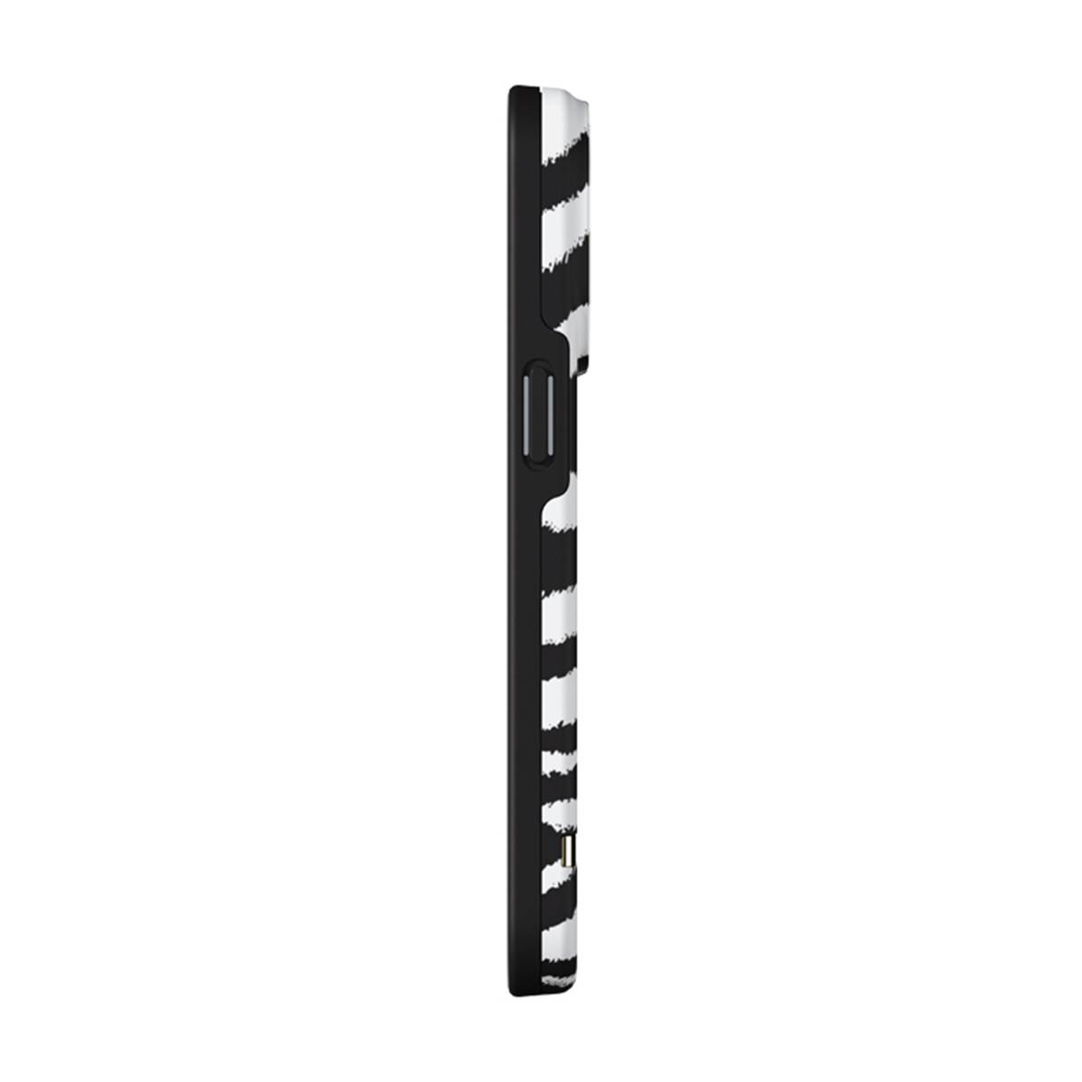 Coque pour iPhone 13 Pro Imprimée Zèbre Revêtement Antibactérien-2