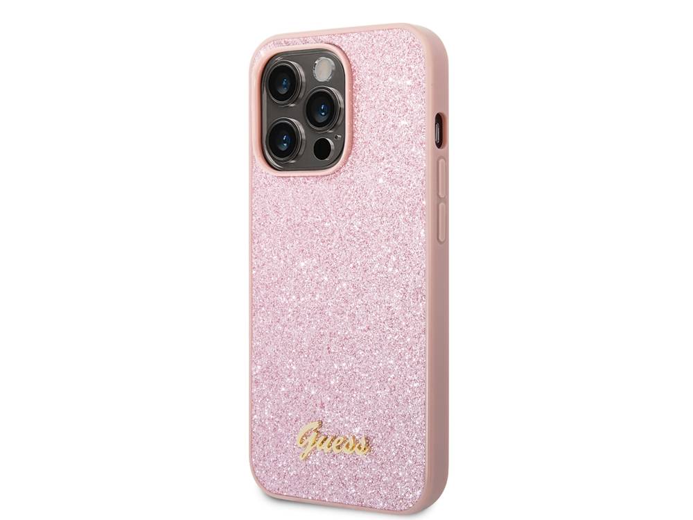 Coque pour Apple iPhone 14 Pro Max TPU Glitter Script-0