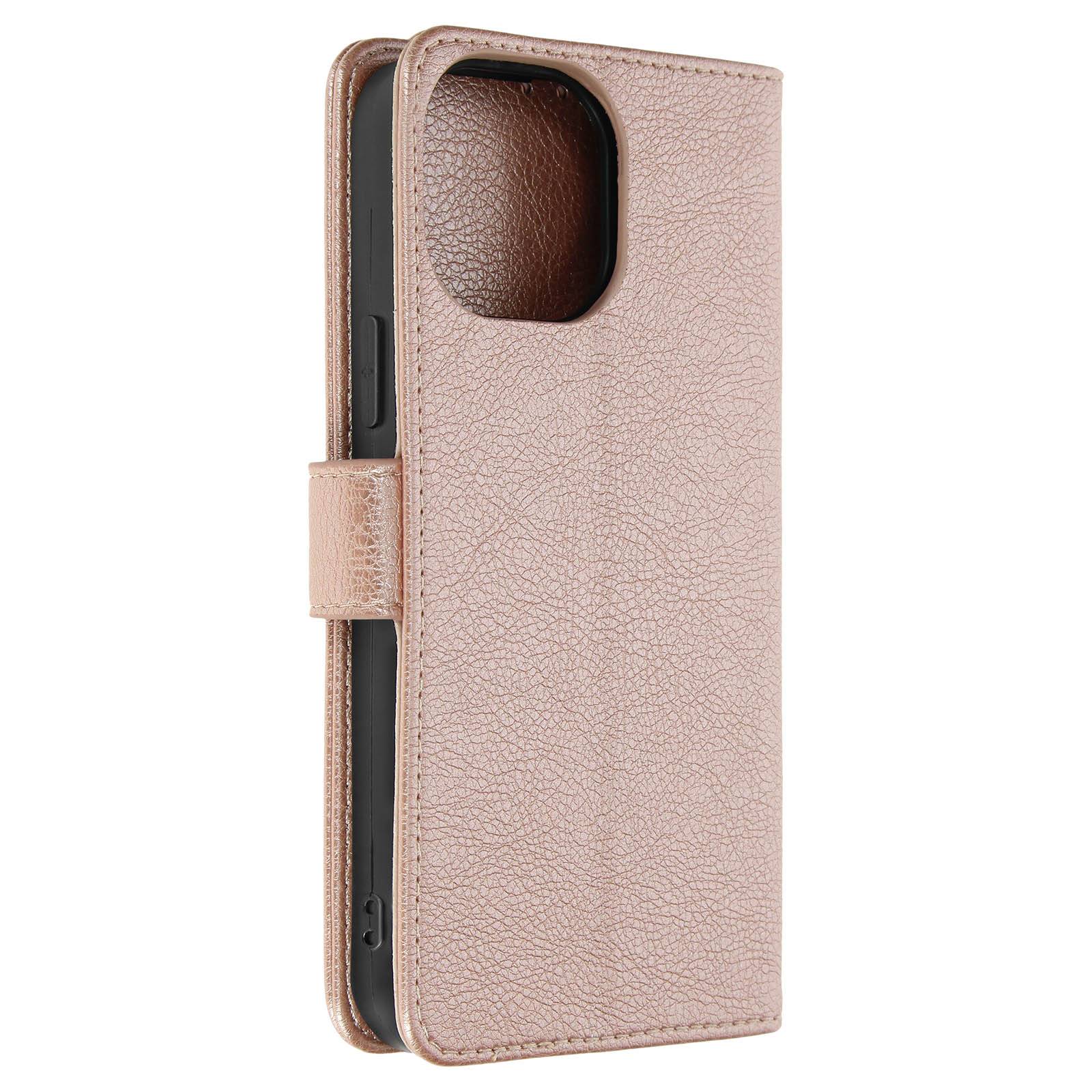 Étui pour iPhone 15 Pro Max Clapet Portefeuille Fonction Support Vidéo-0