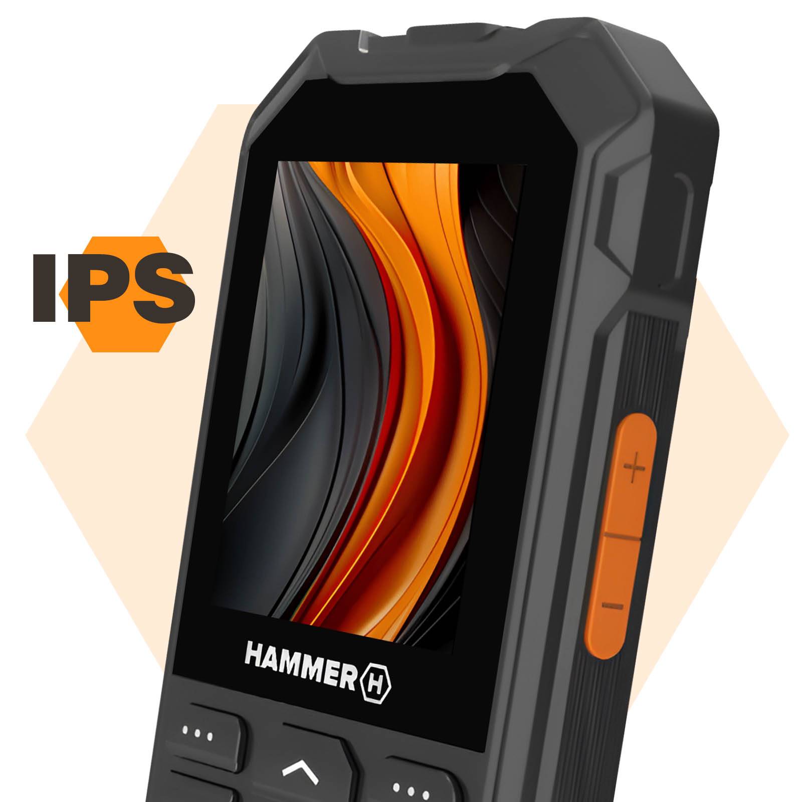 Téléphone Résistant HAMMER 6 LTE IP68 Réseau 4G Batterie 2500mAh-4