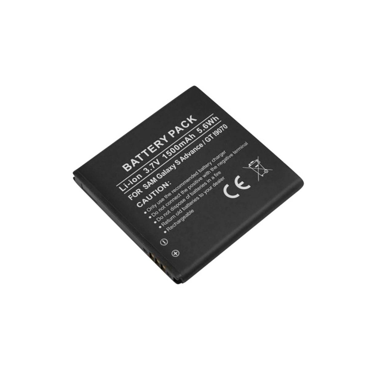 Batterie Li-ion 1500mAh pour Smartphone Samsung GT-i9070 3,7V-0