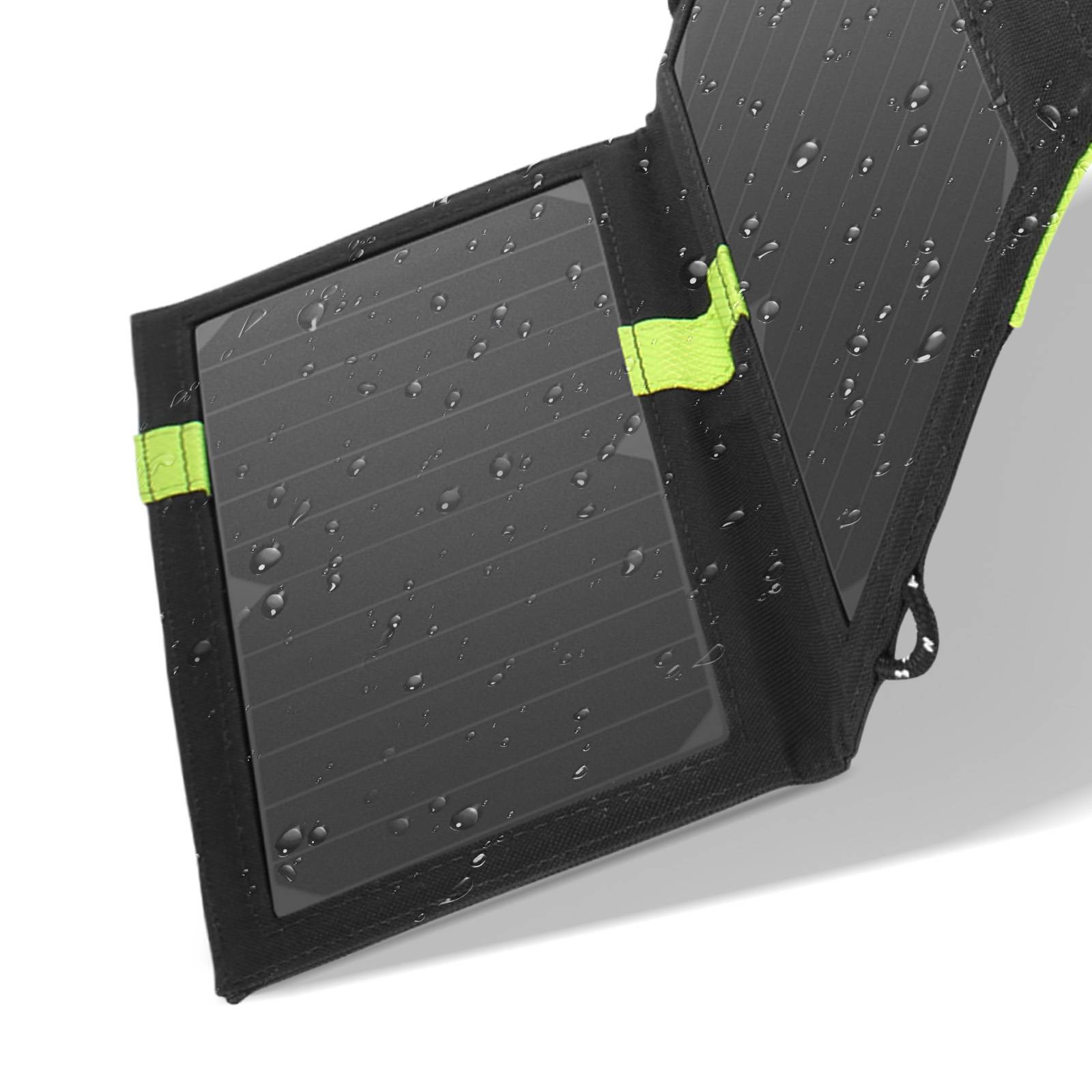 Chargeur Solaire Étanche 20W Double USB Pliable pour l'extérieur-3
