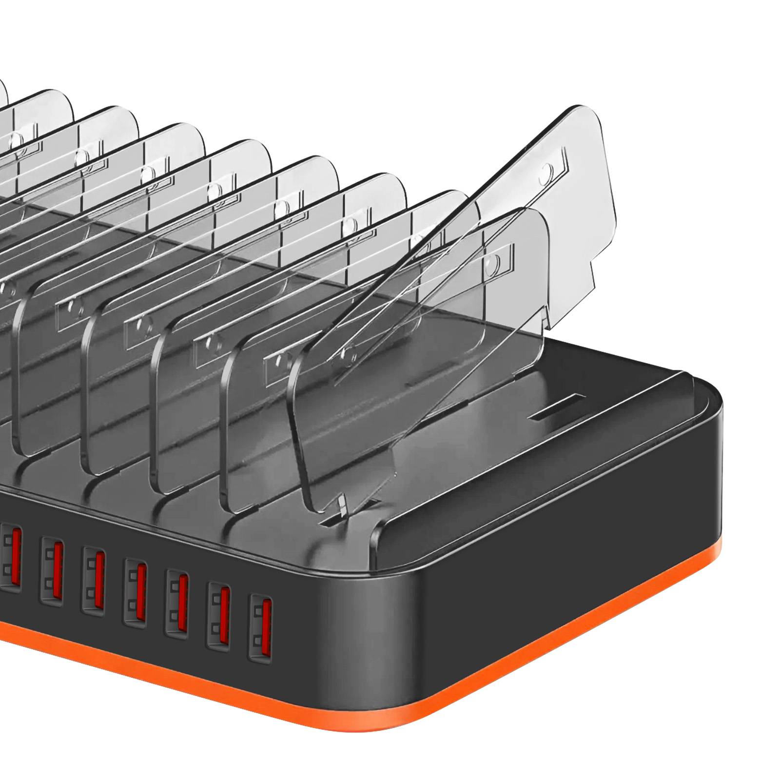 Station de Charge 180W 15 Ports USB avec Ventilation et Support-4
