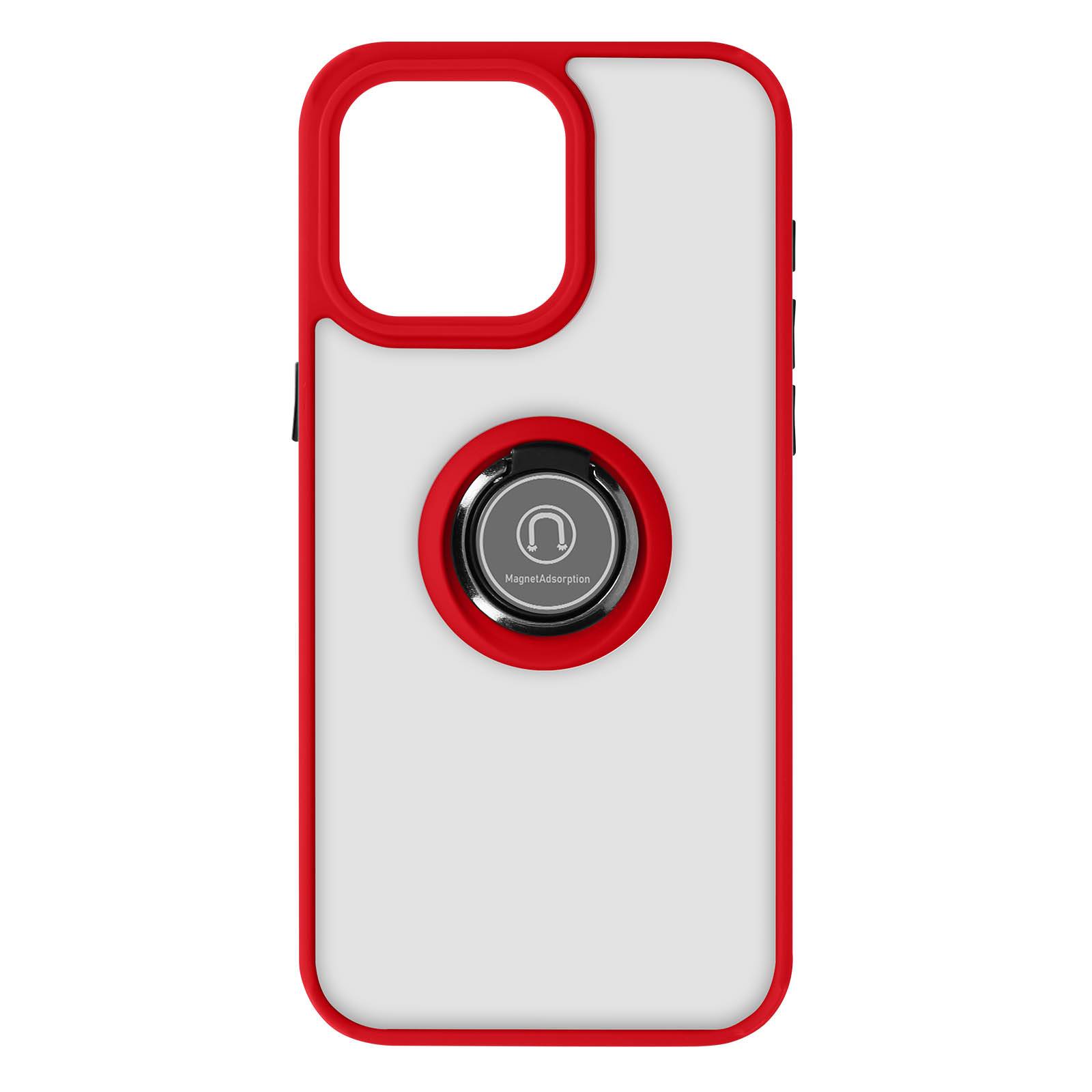 Coque pour iPhone 15 Pro Max Bague Métallique Support Vidéo Ringrip-0