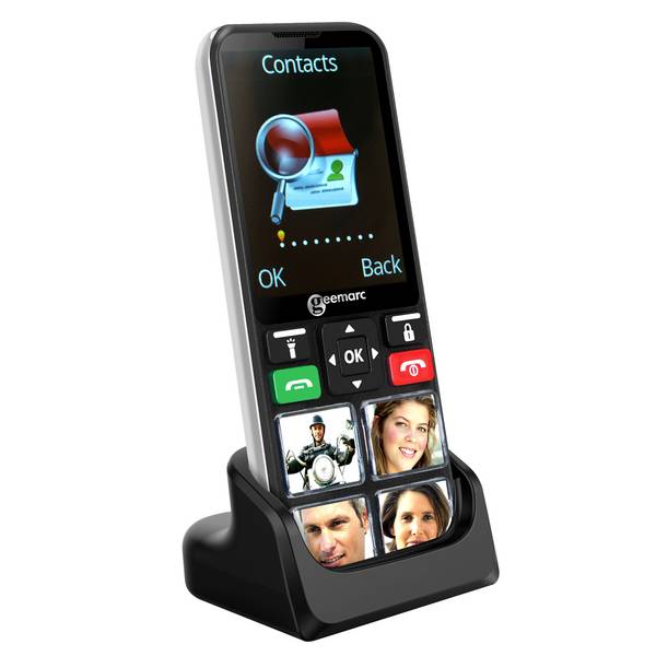 Téléphone Portable Senior 4G - Boutons SOS - Mémoires Photos