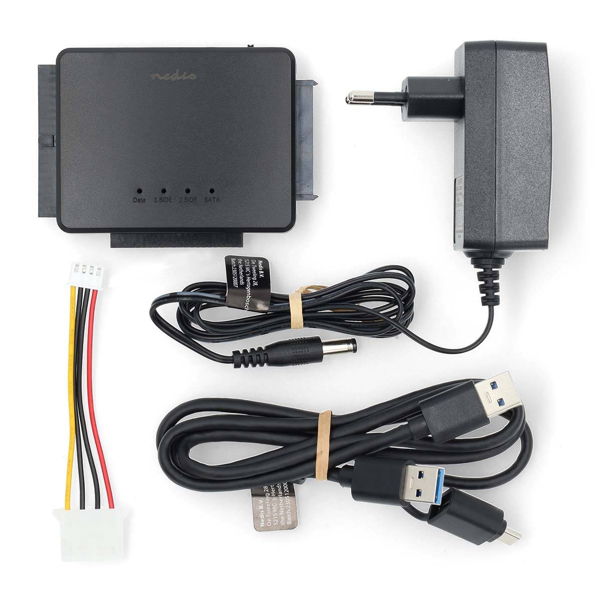 Adaptateur Disque Dur USB 3.2 Gen1 pour Disques IDE et SATA 2.5 et 3.5''-3