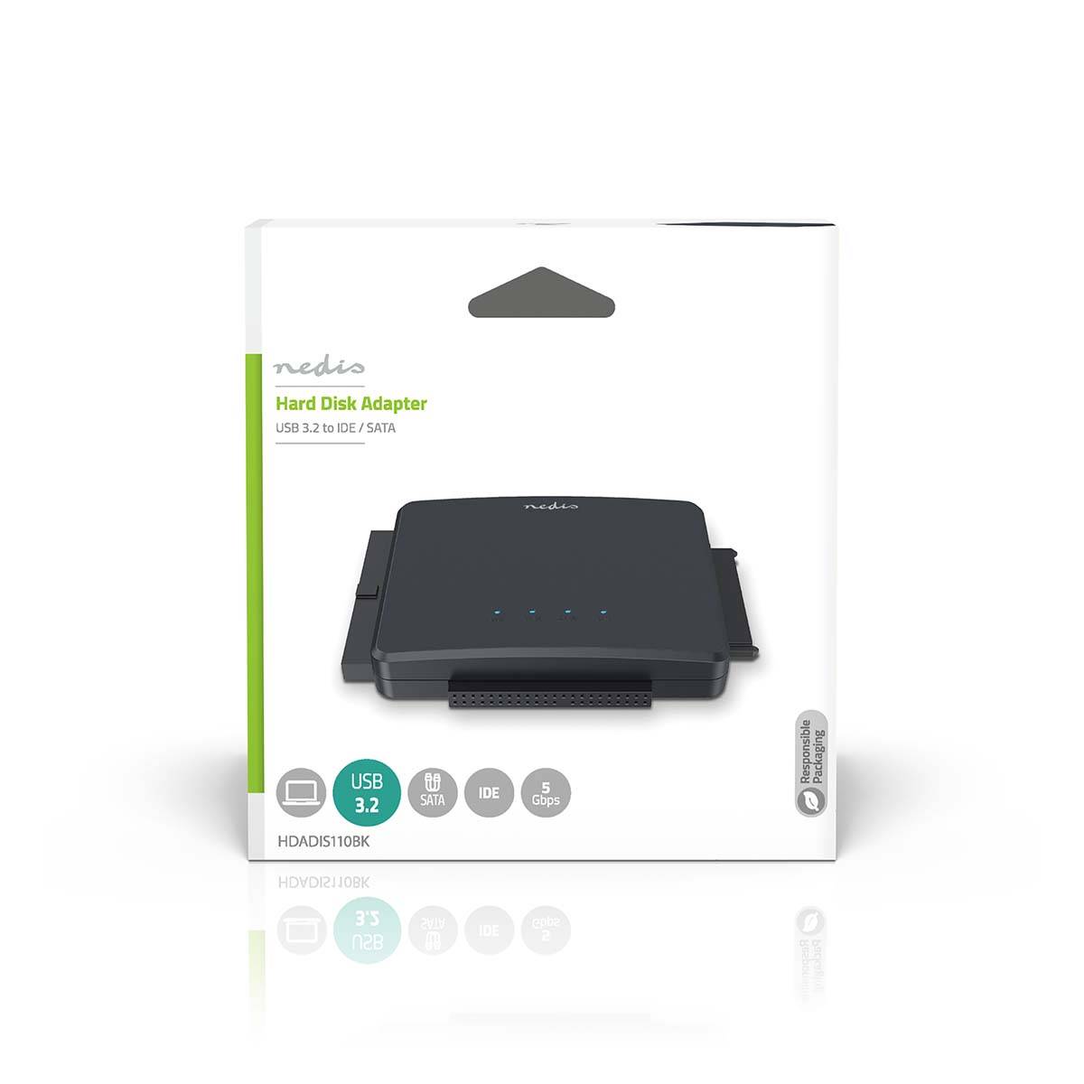 Adaptateur Disque Dur USB 3.2 Gen1 pour Disques IDE et SATA 2.5 et 3.5''-4