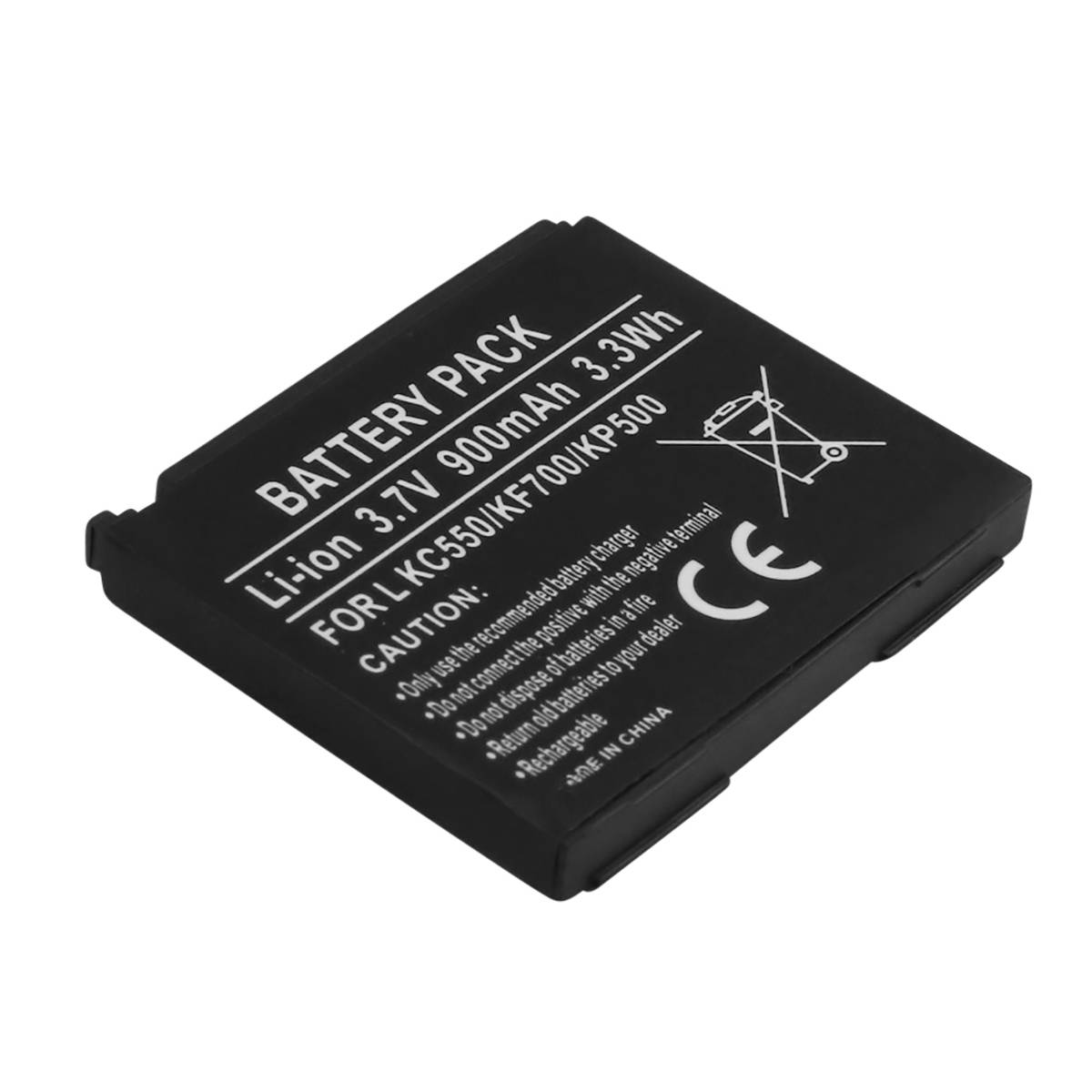 Batterie de Remplacement pour LG KC550 / KF700 / KP500 Li-ion 3,7V 900mAh 3,3Wh-0