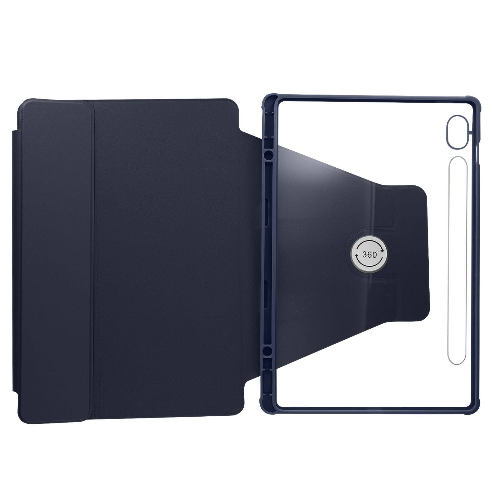 Housse pour Samsung Tab S9 FE et S10 FE Support Rotatif 360°-1