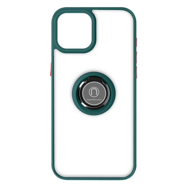 Coque pour iPhone 15 Hybride Bague Métallique Support Vidéo Ringrip