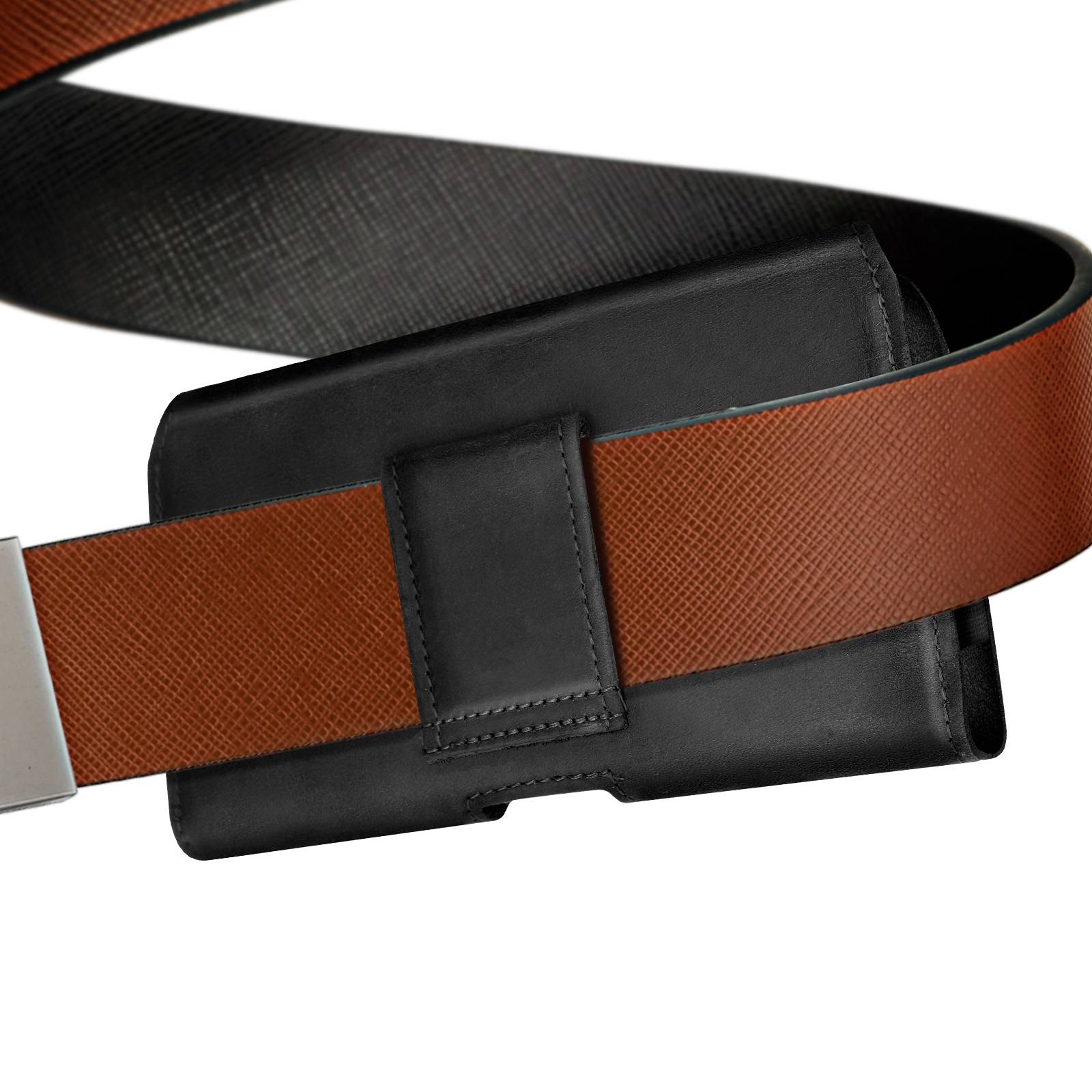 Étui Ceinture Universel Taille XL Cuir Royal Fermeture Aimantée-2