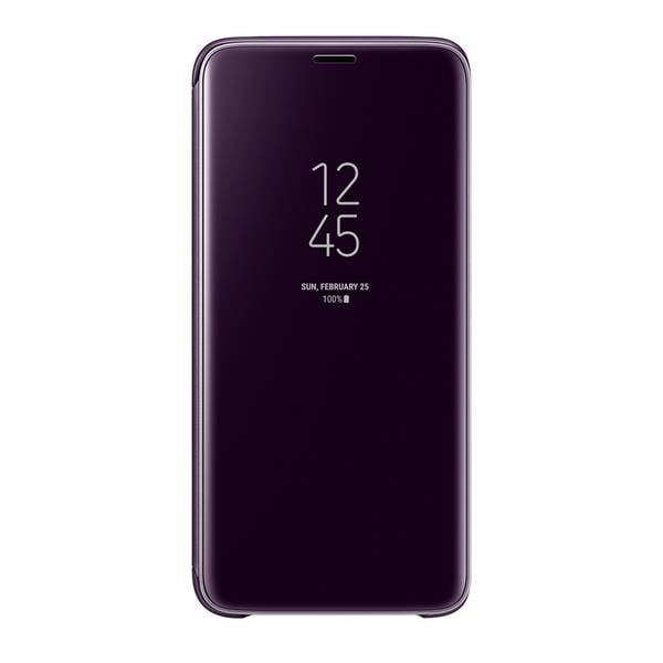 Étui pour Galaxy S9 Folio Modèle Clear View Cover avec Fonction Stand