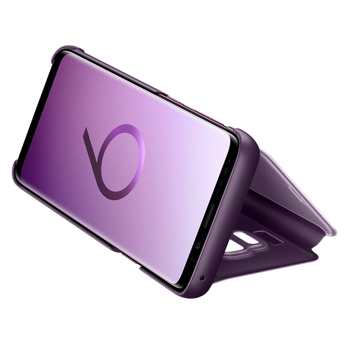 Étui pour Galaxy S9 Folio Modèle Clear View Cover avec Fonction Stand-2