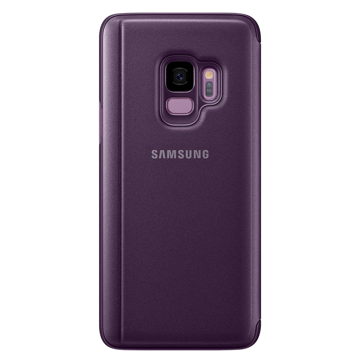 Étui pour Galaxy S9 Folio Modèle Clear View Cover avec Fonction Stand-3