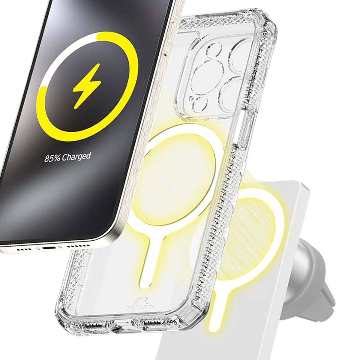 Coque Renforcée Supreme R Clear MagSafe pour iPhone 15 Pro-4