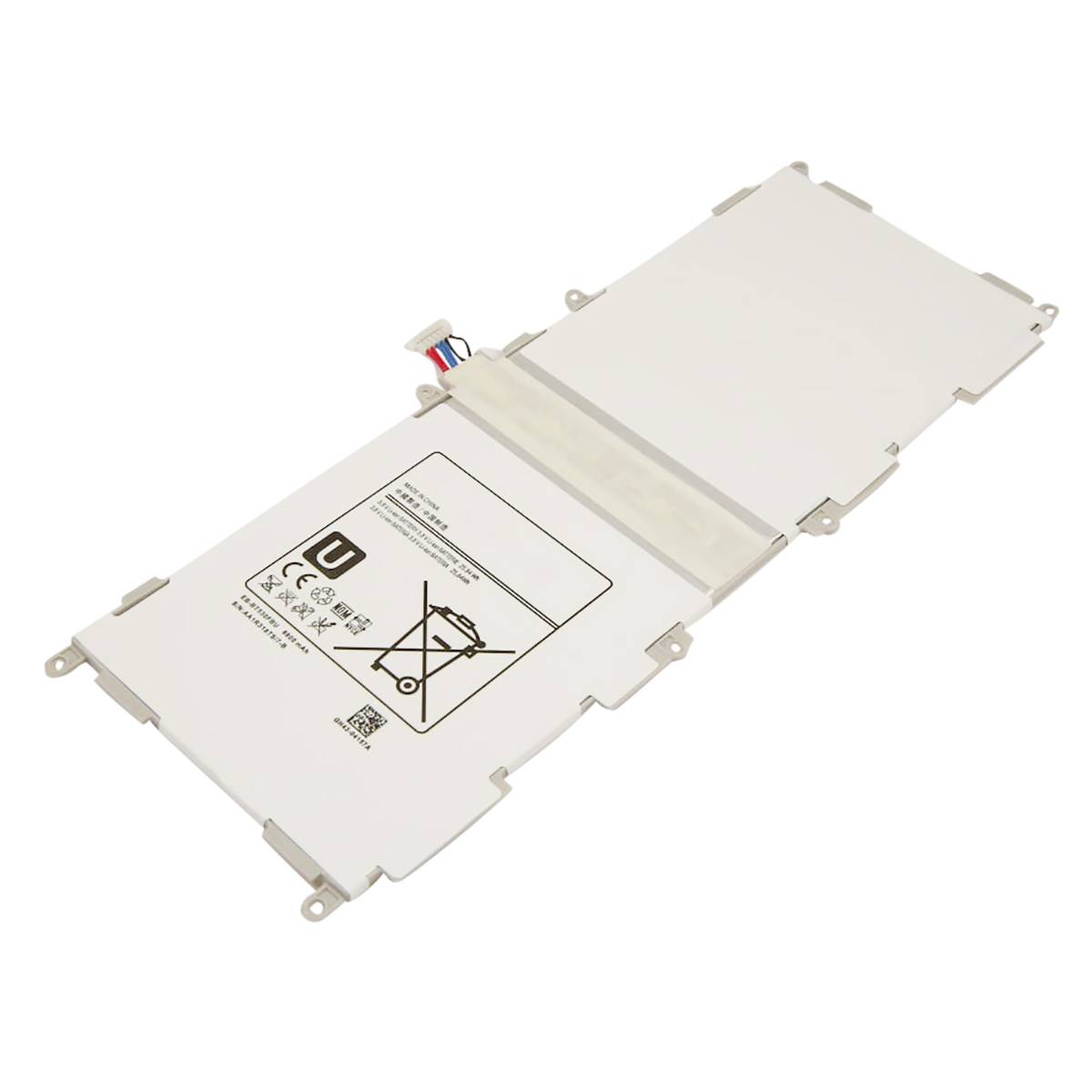 Batterie pour Galaxy Tab 4 10.1 SM-T530 Li-Polymer 3.8V 6800mAh 25.8Wh-0