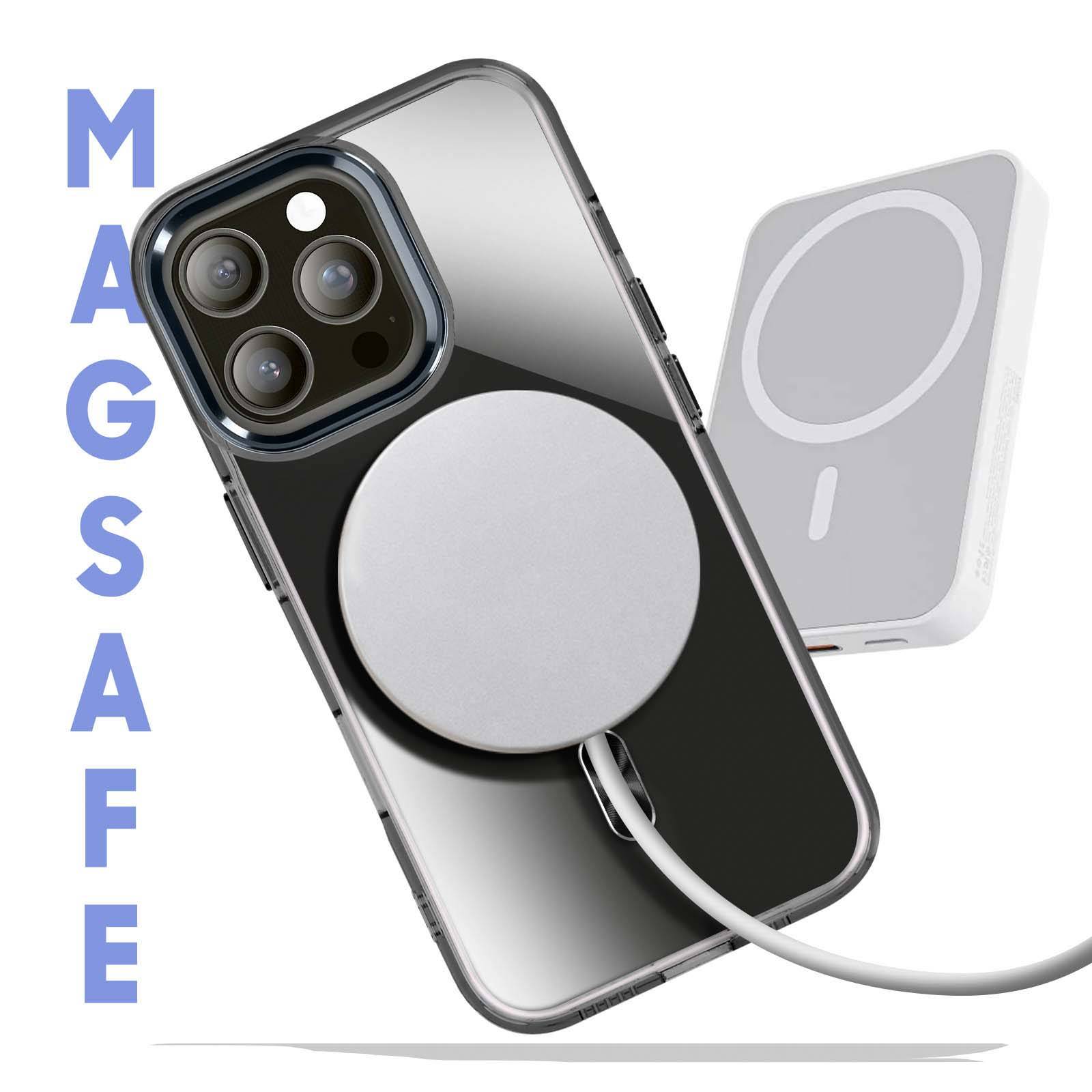 Coque MagSafe pour iPhone 13 Pro Dos Cristal Color-2
