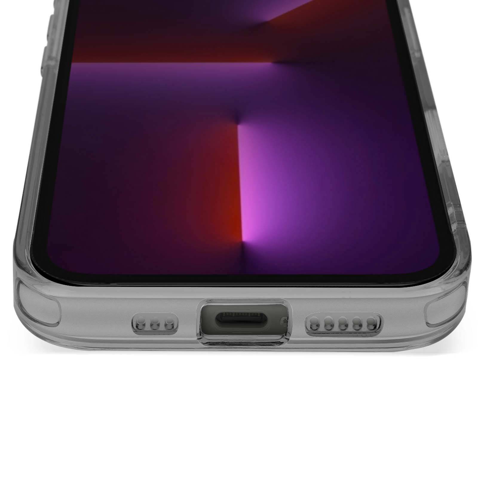 Coque MagSafe pour iPhone 13 Pro Dos Cristal Color-4