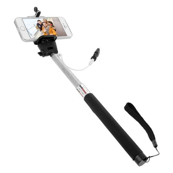 Perche à Selfie pour iPhone Lightning Télescopique Extensible 1m Rotative