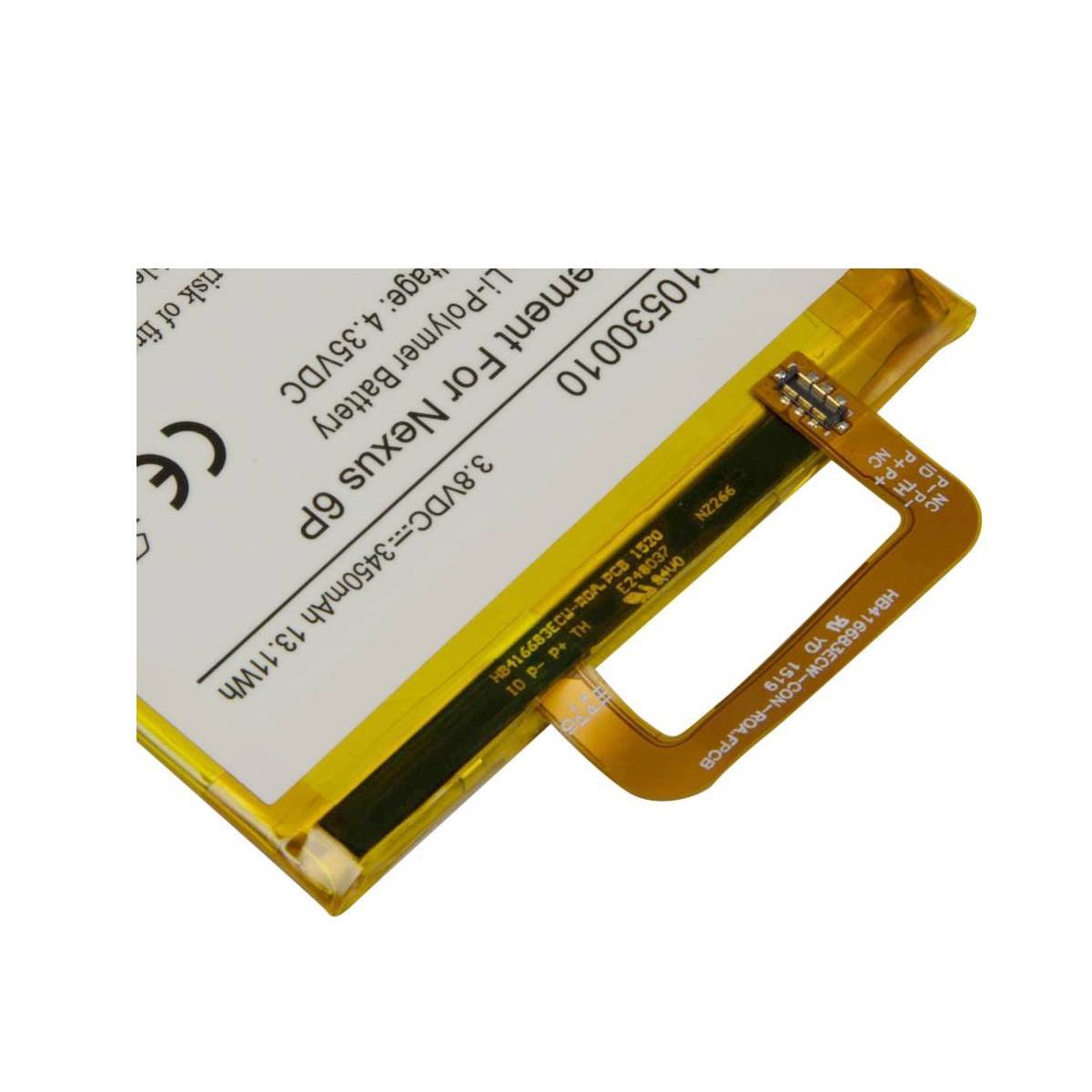 Batterie de Remplacement pour Nexus 6P 3.8V 3450mAh Li-Polymer-2
