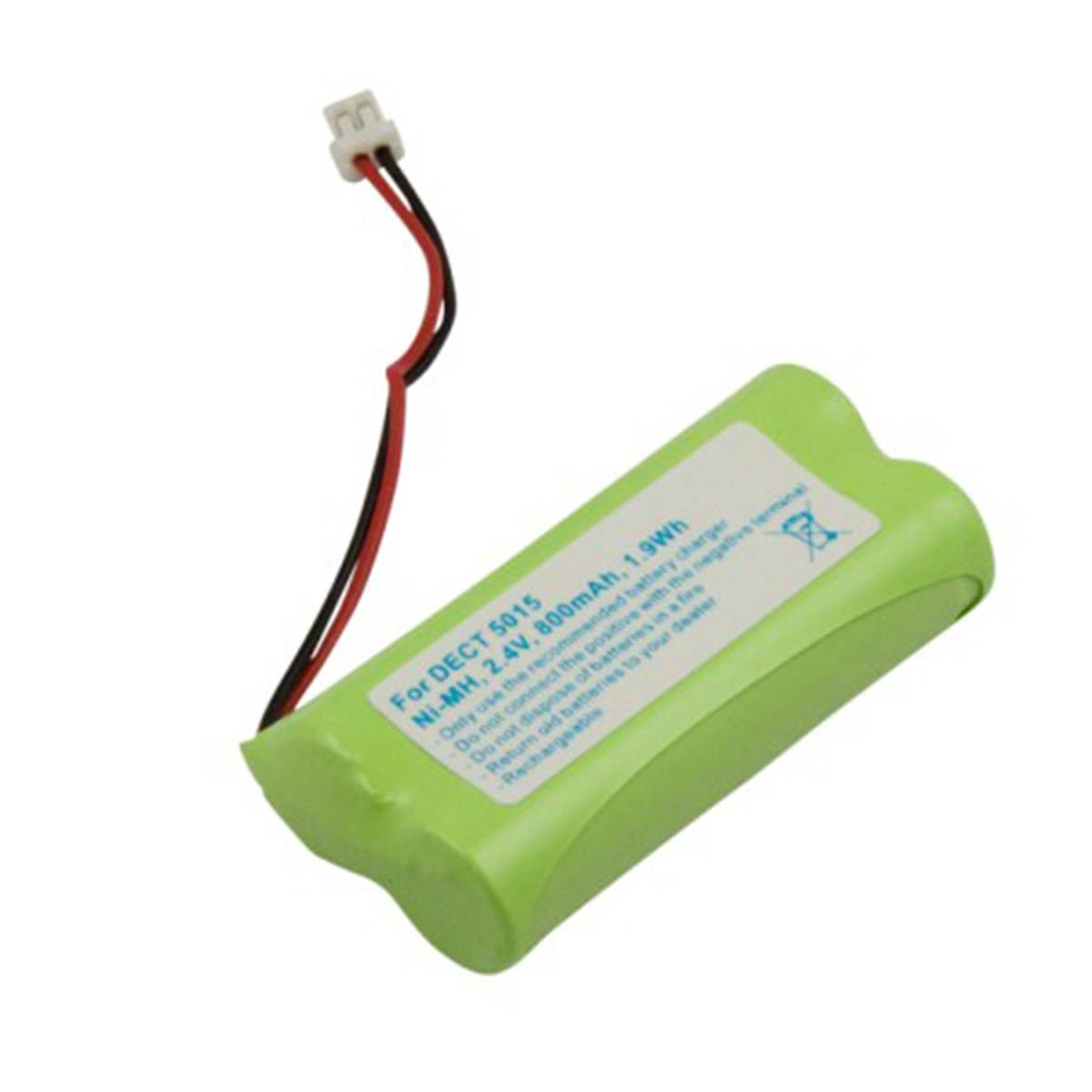 Batterie pour Téléphone sans fil Audioline DECT 5015 NiMH 2.4V 800mAh 1.9Wh-0
