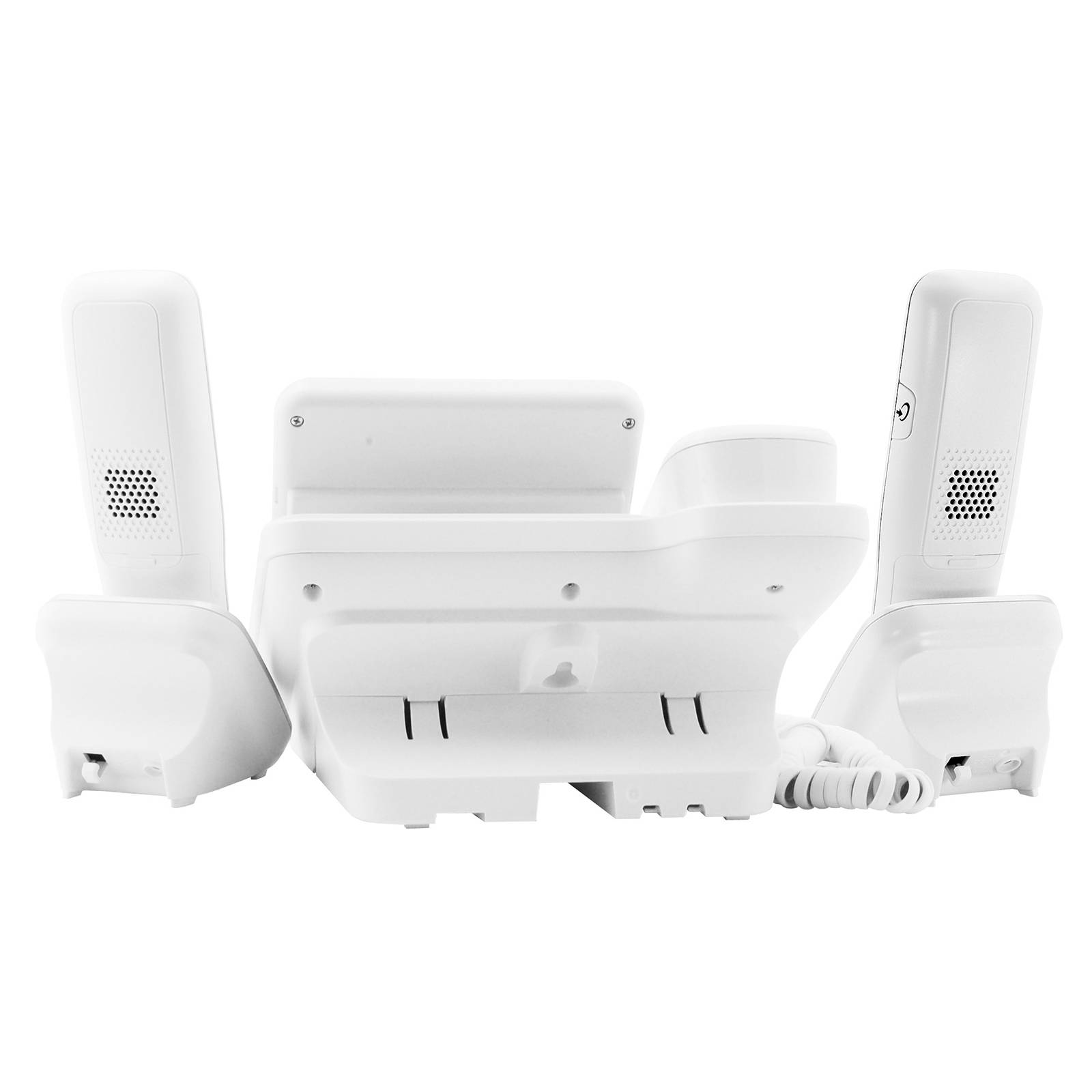 Téléphone Fixe Senior Amplifié avec 2 Combinés Sans Fil Répondeur-1