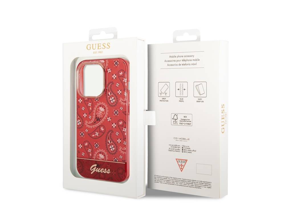 Coque pour Apple iPhone 14 Pro TPU Bandana-2