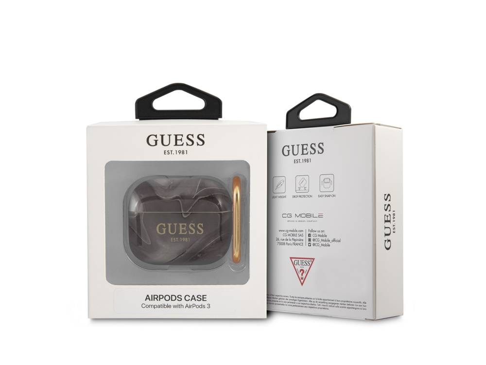 Coque pour Airpods 3 New Marble Anti-choc-2