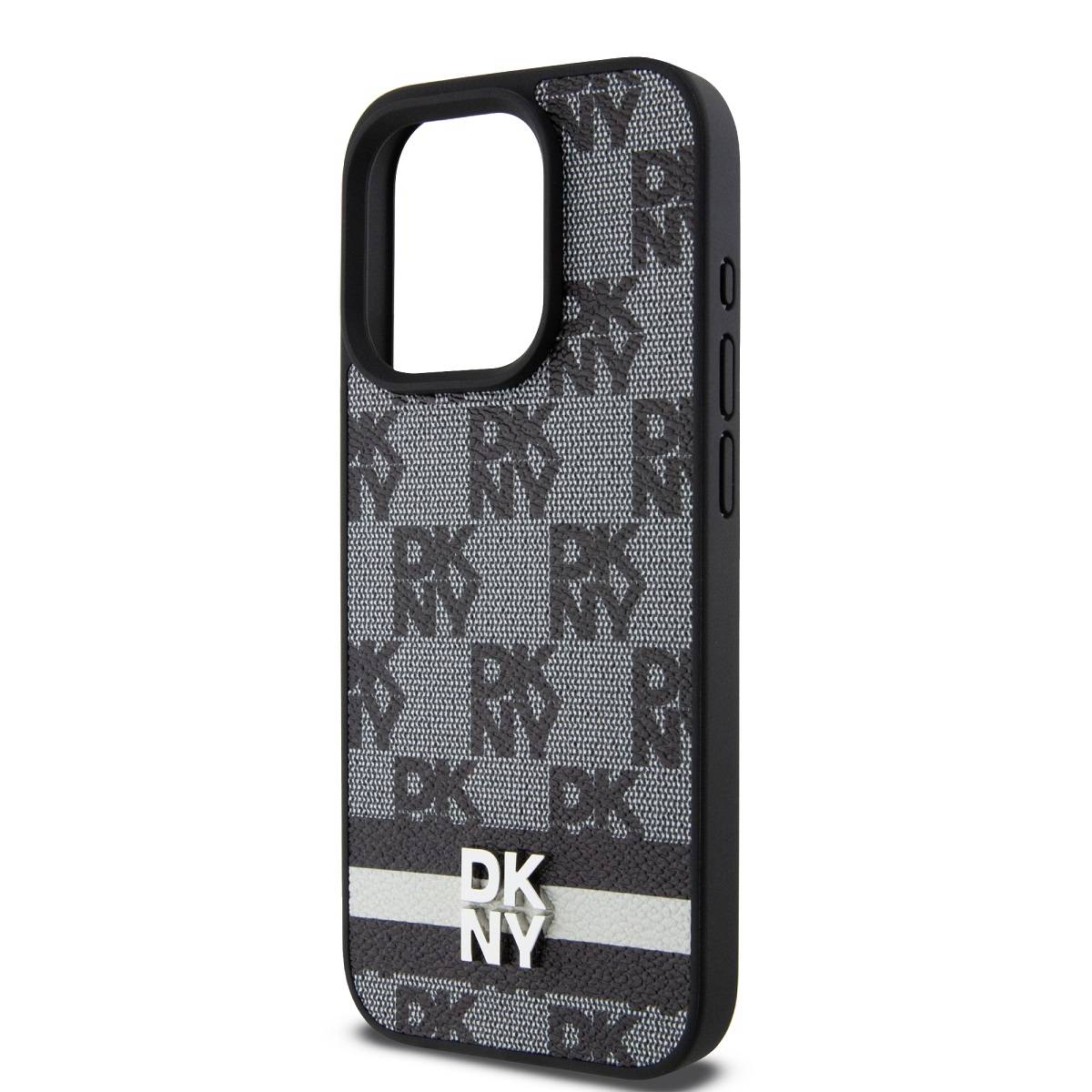 Coque pour iPhone 15 Pro Max Élégante avec Motifs à Carreaux et à Rayures-0
