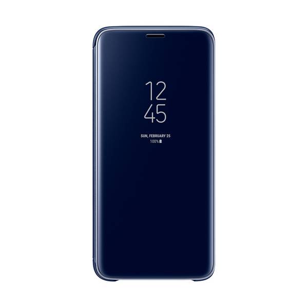 Étui pour Galaxy S9 Folio Modèle Clear View Cover avec Fonction Stand