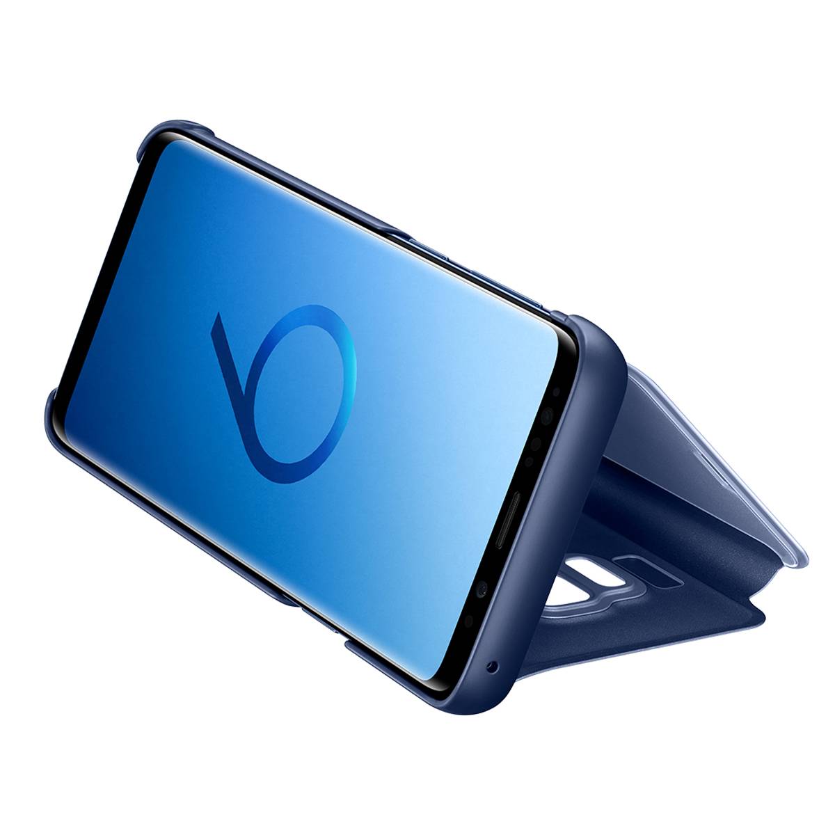 Étui pour Galaxy S9 Folio Modèle Clear View Cover avec Fonction Stand-2