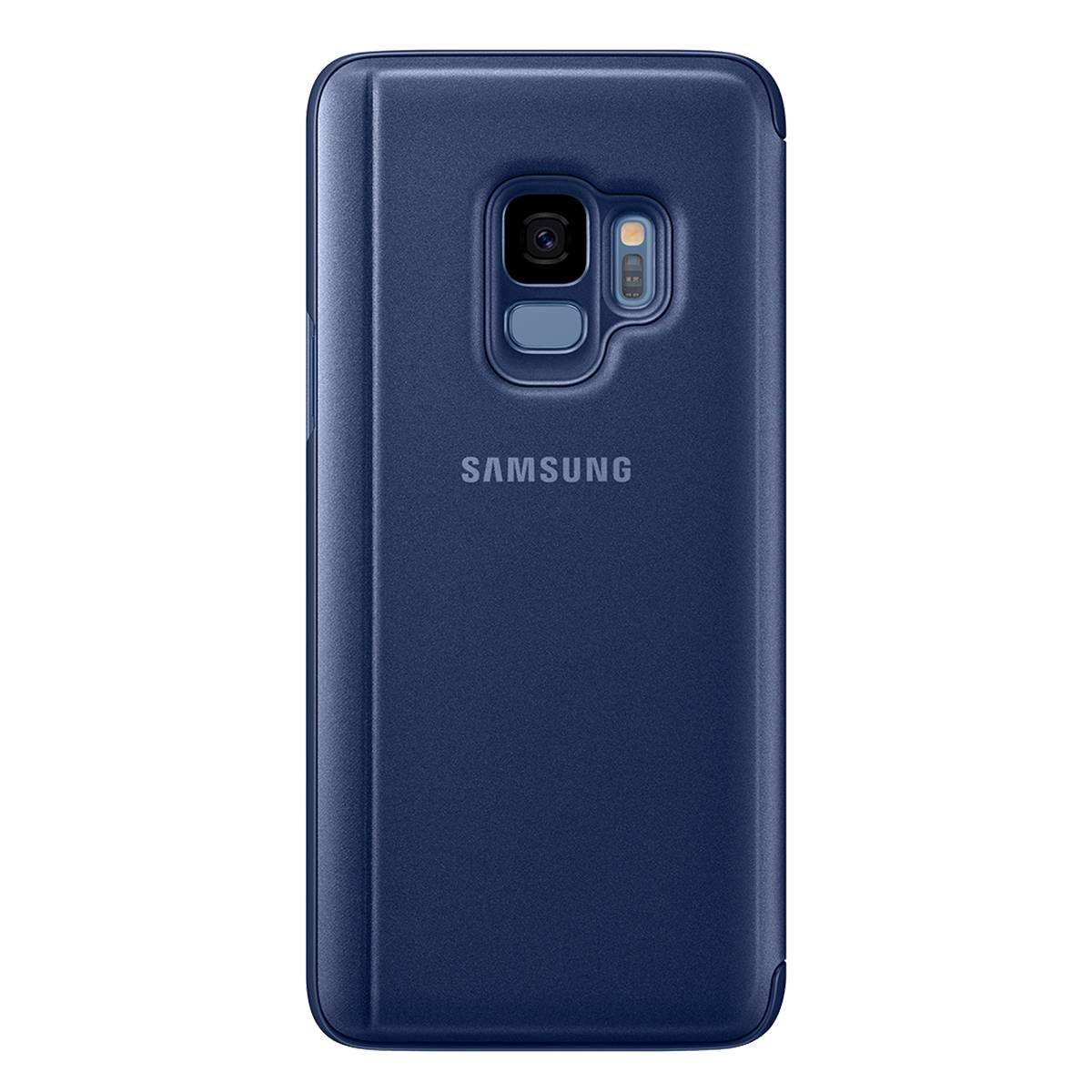 Étui pour Galaxy S9 Folio Modèle Clear View Cover avec Fonction Stand-3