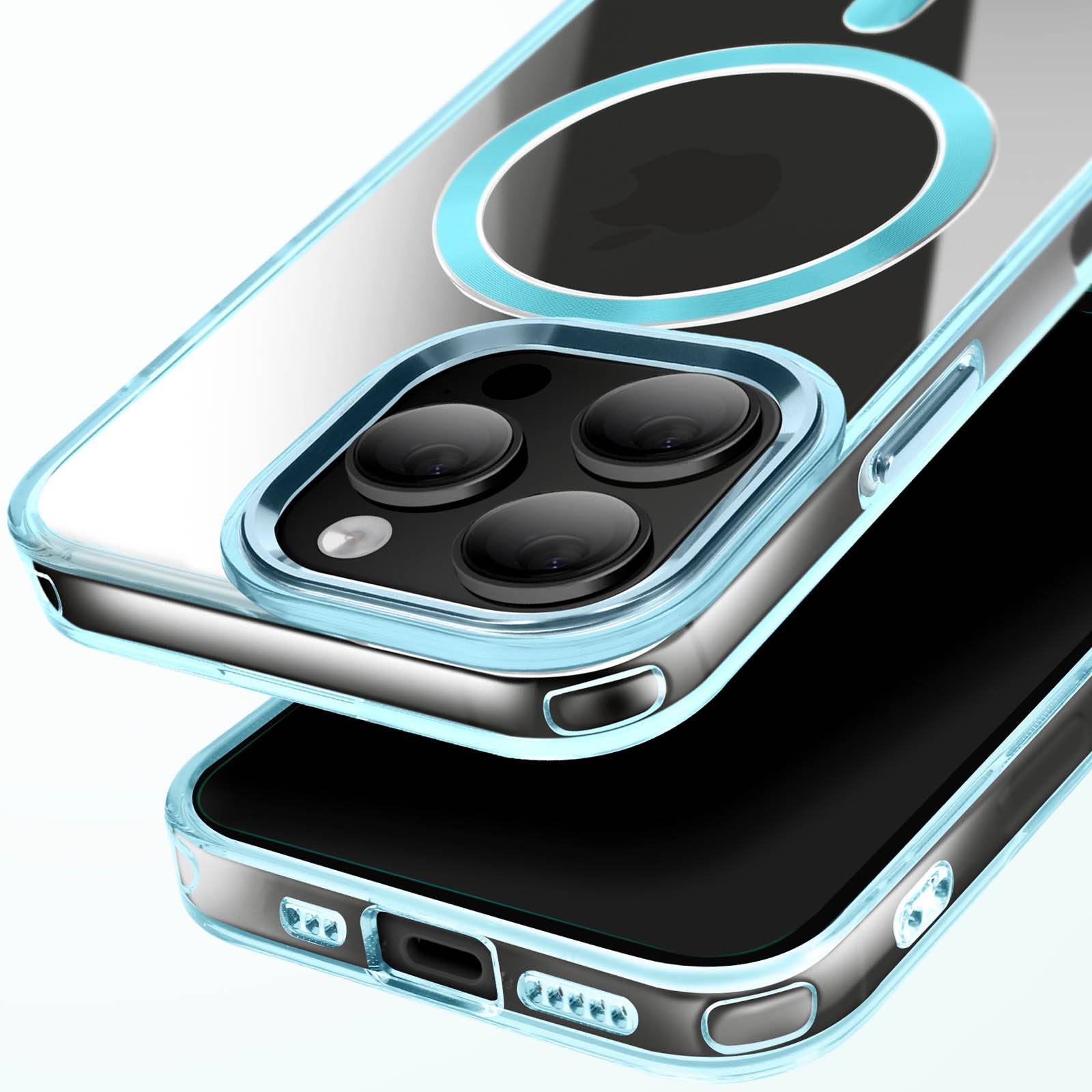 Coque MagSafe pour iPhone 14 Pro Dos Cristal Color-1