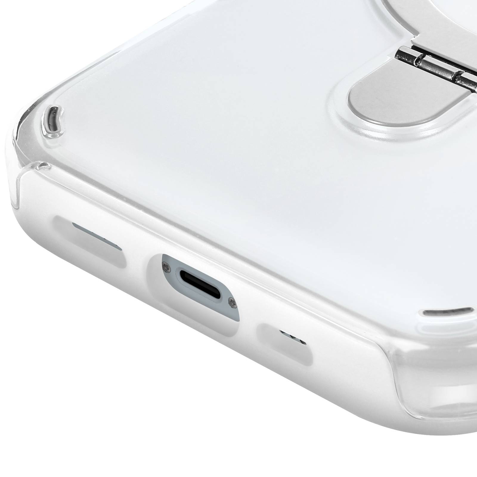 Coque MagSafe pour iPhone 15 Antichoc avec Support Pliable-1