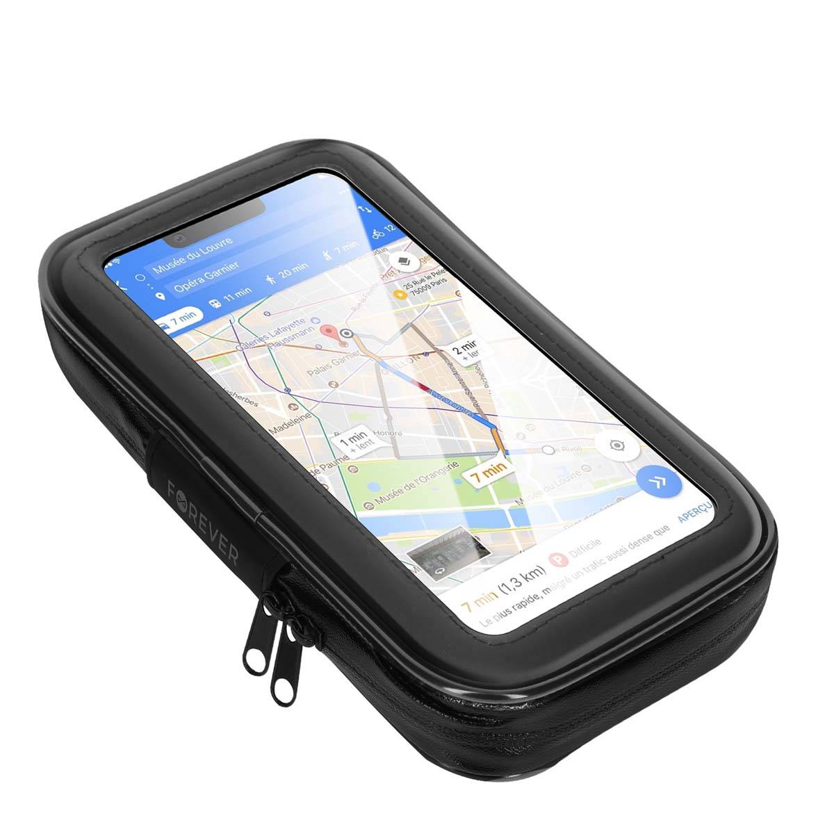 Support Vélo pour Smartphone Rotatif Étanche avec Fixation Guidon-1