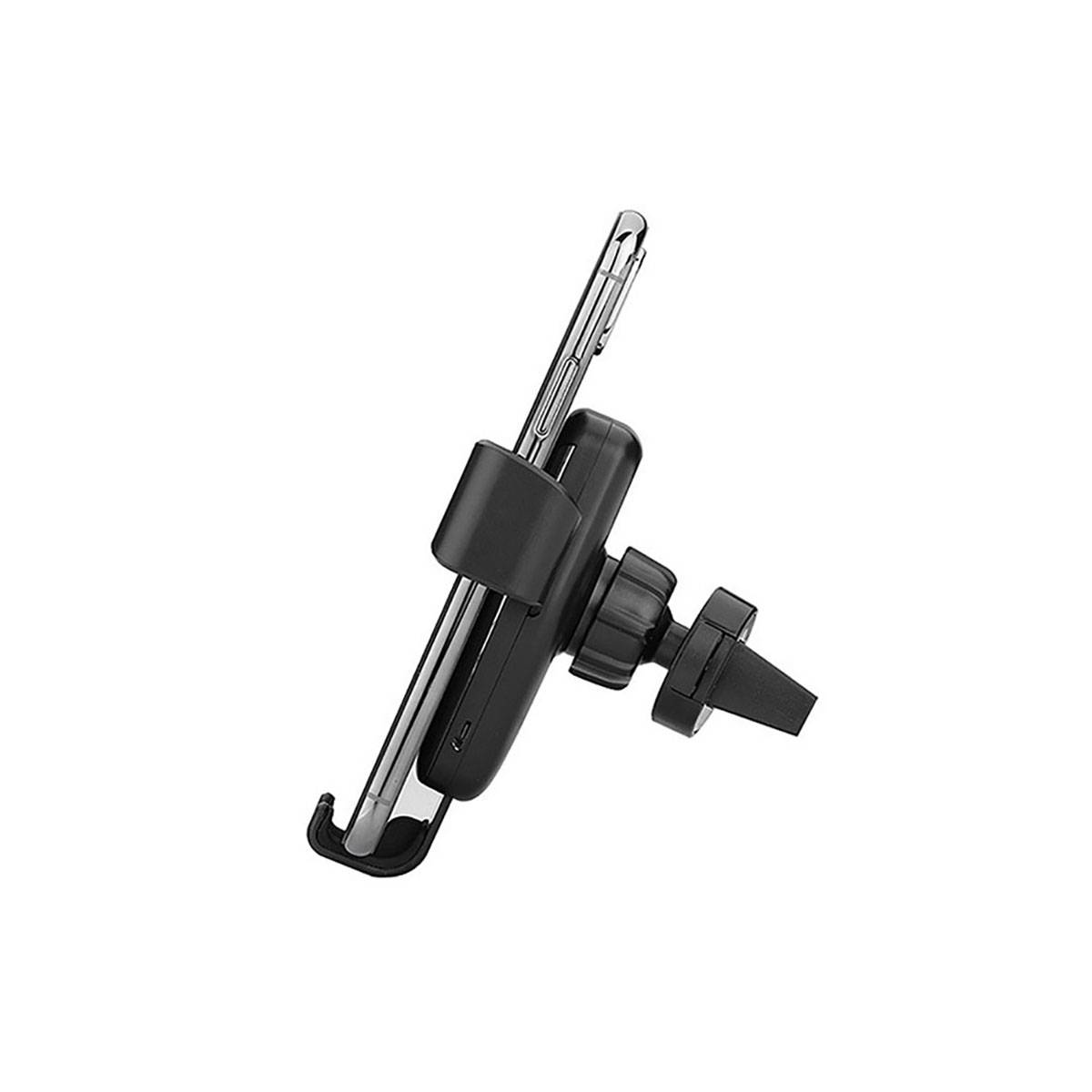 Support Voiture Rotatif 360° pour Smartphone Compatible Charge Sans Fil 10W-2