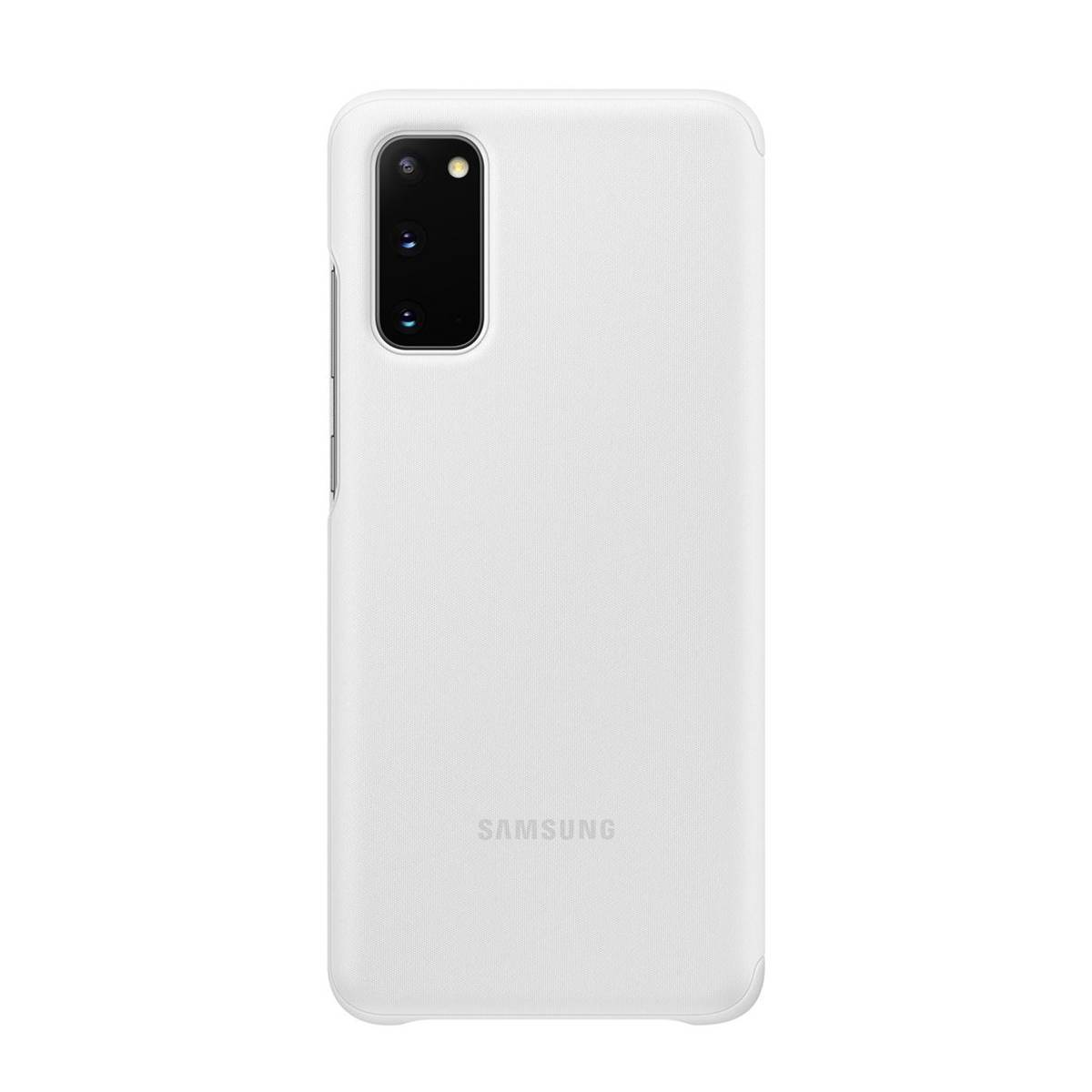 Étui pour Galaxy S20 Folio Antimicrobien Modèle Clear View Cover-1