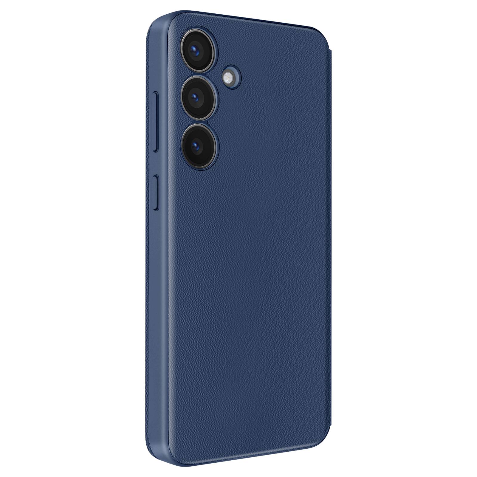 Étui Fenêtre pour Samsung Galaxy S24 avec Clapet Porte-Carte-1