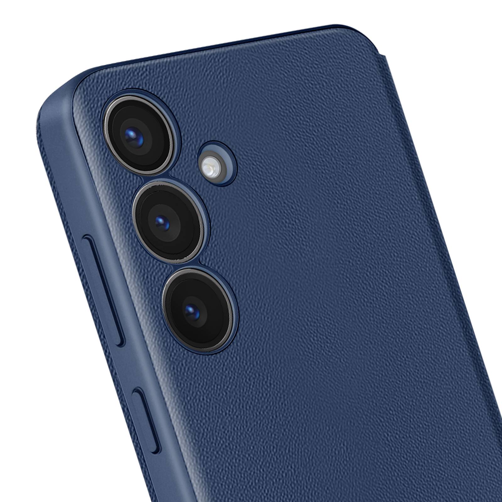 Étui Fenêtre pour Samsung Galaxy S24 avec Clapet Porte-Carte-2