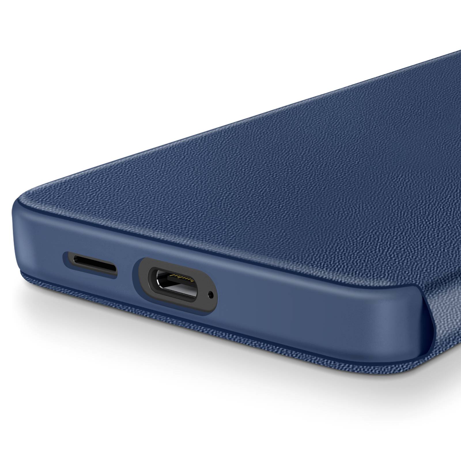 Étui Fenêtre pour Samsung Galaxy S24 avec Clapet Porte-Carte-3