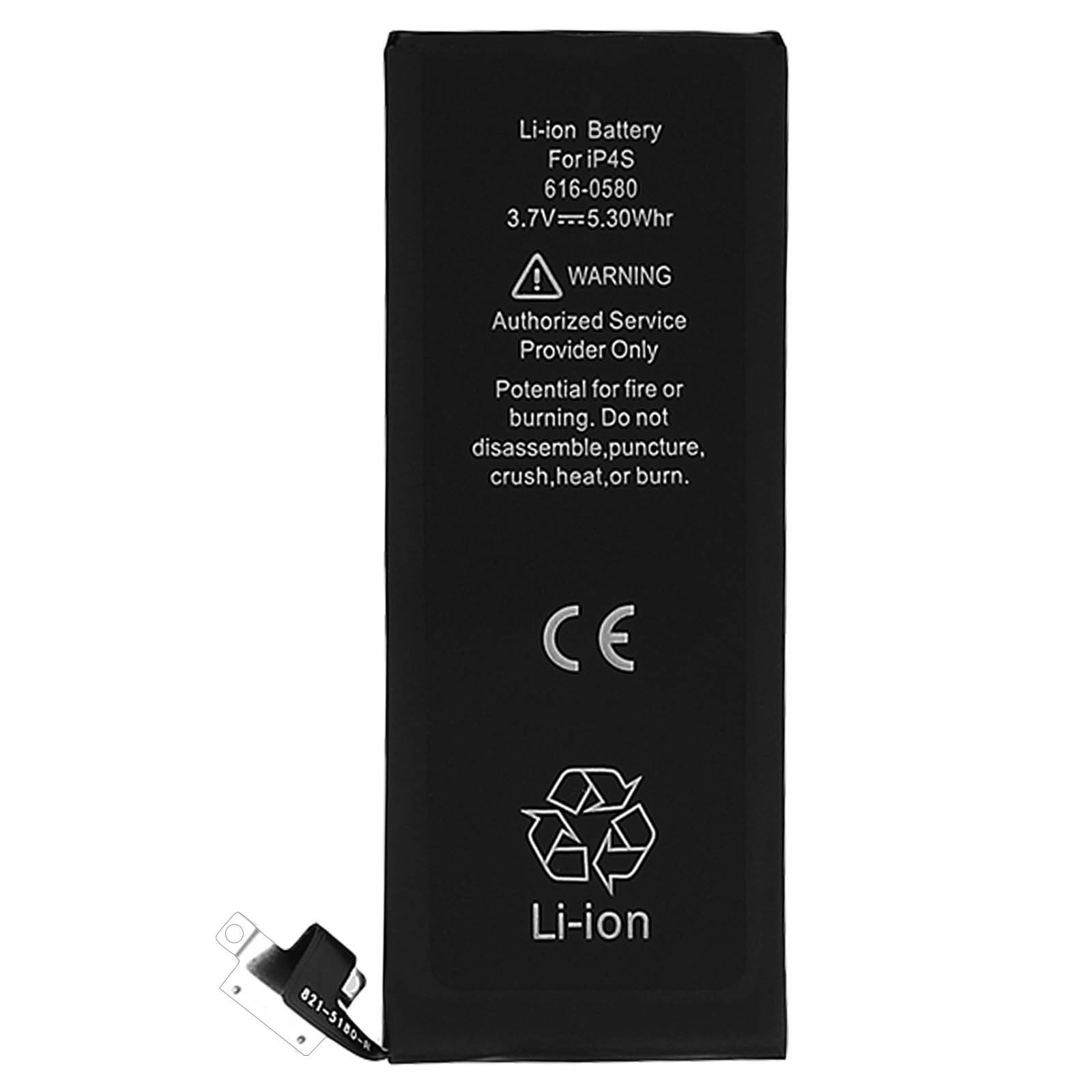 Batterie pour iPhone 4S 1430 mAh Lithium-ion-1