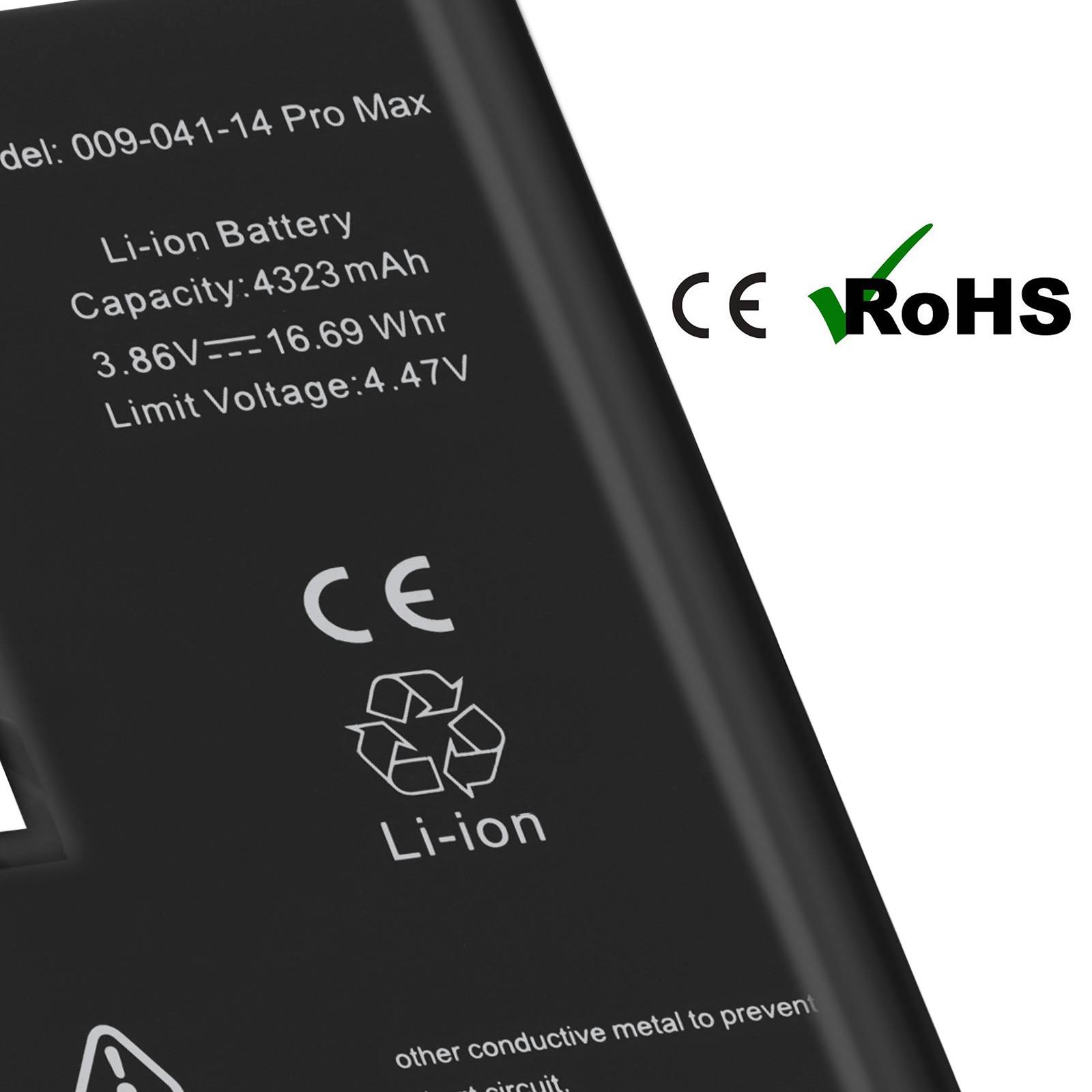 Batterie interne pour Apple iPhone 14 Pro Max 4323mAh Puce TI intégré-3