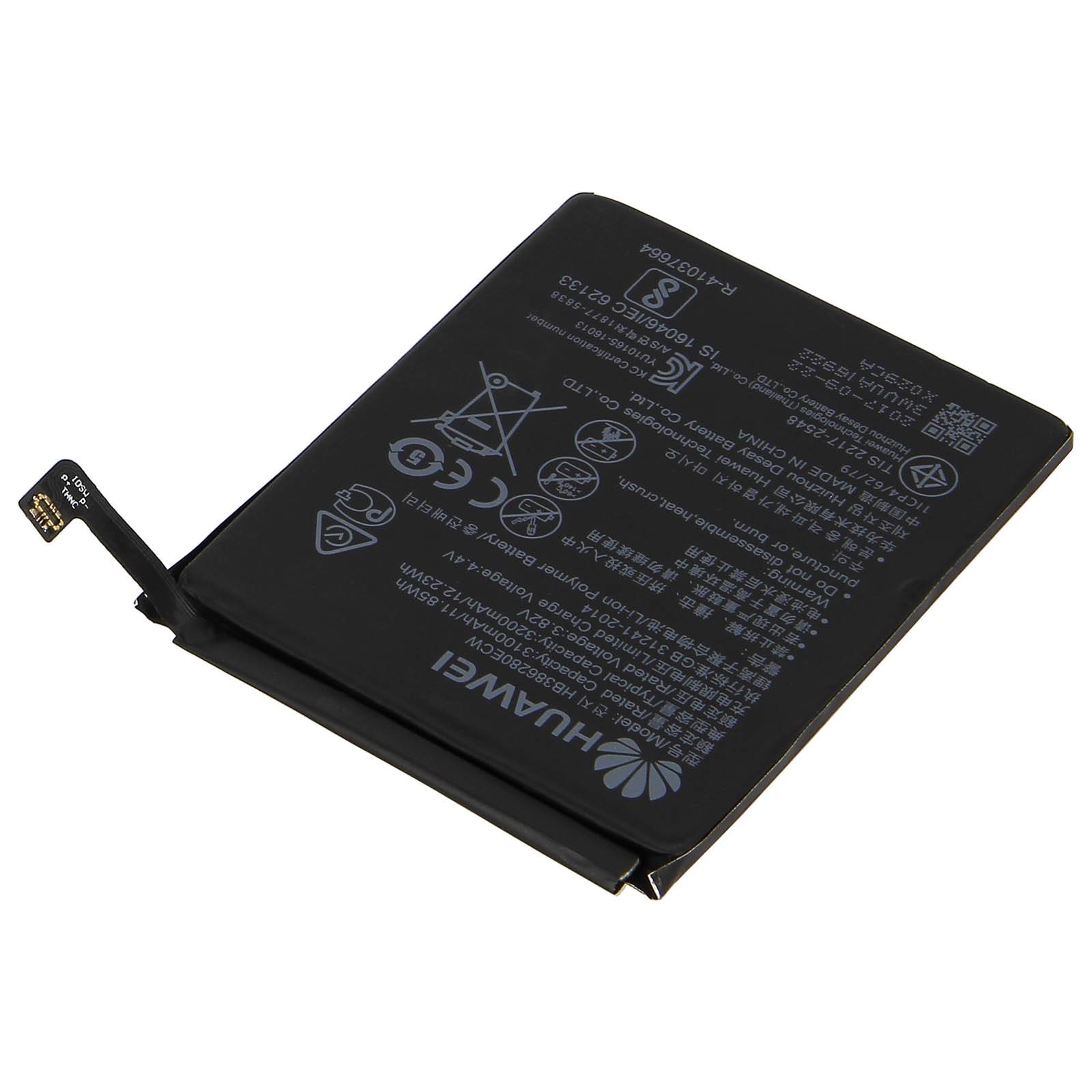 Batterie pour Huawei P10 / pour Honor 9 /pour Honor 6C Pro pour Huawei HB386280ECW-1