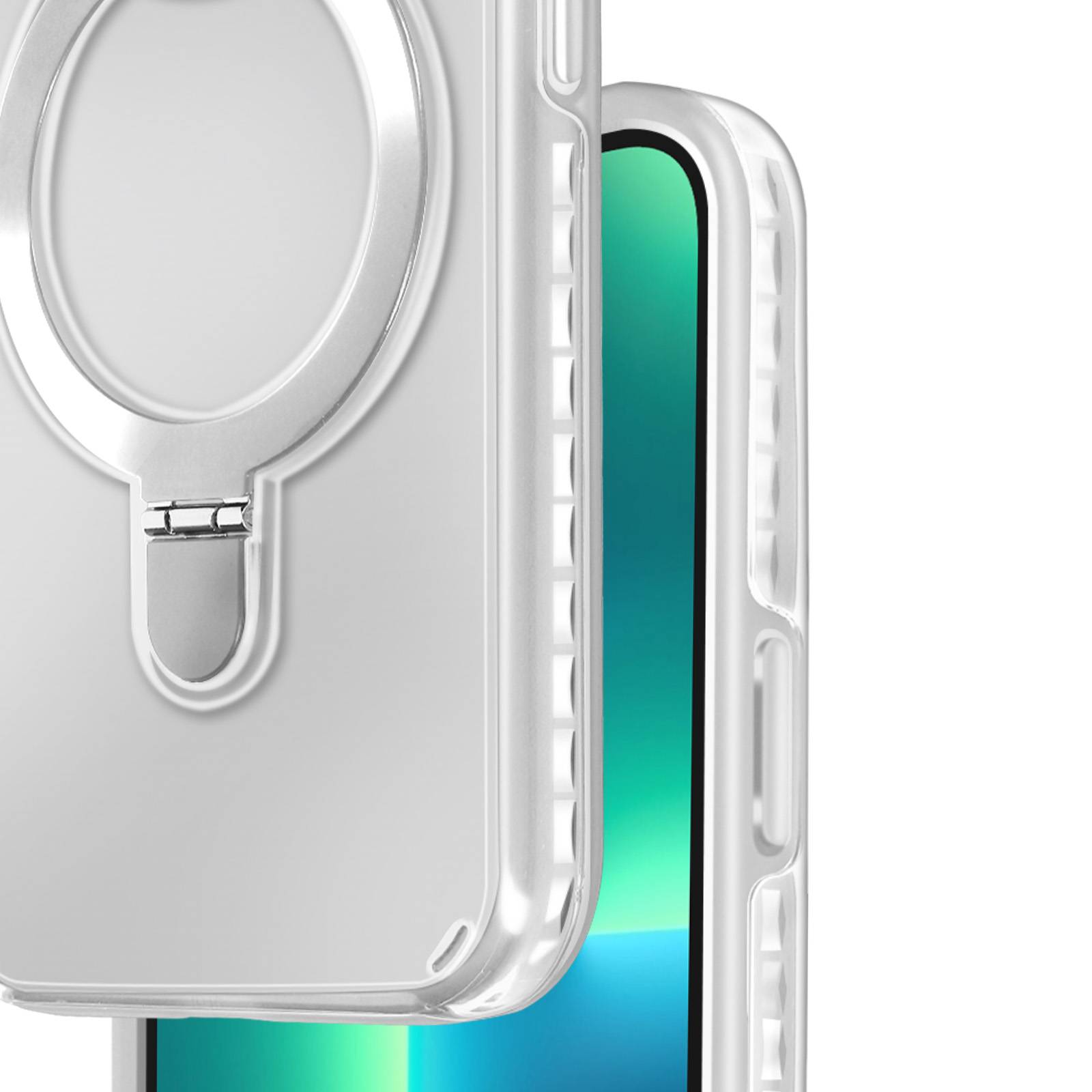 Coque MagSafe pour iPhone 13 Pro Max Antichoc avec Support Pliable-4