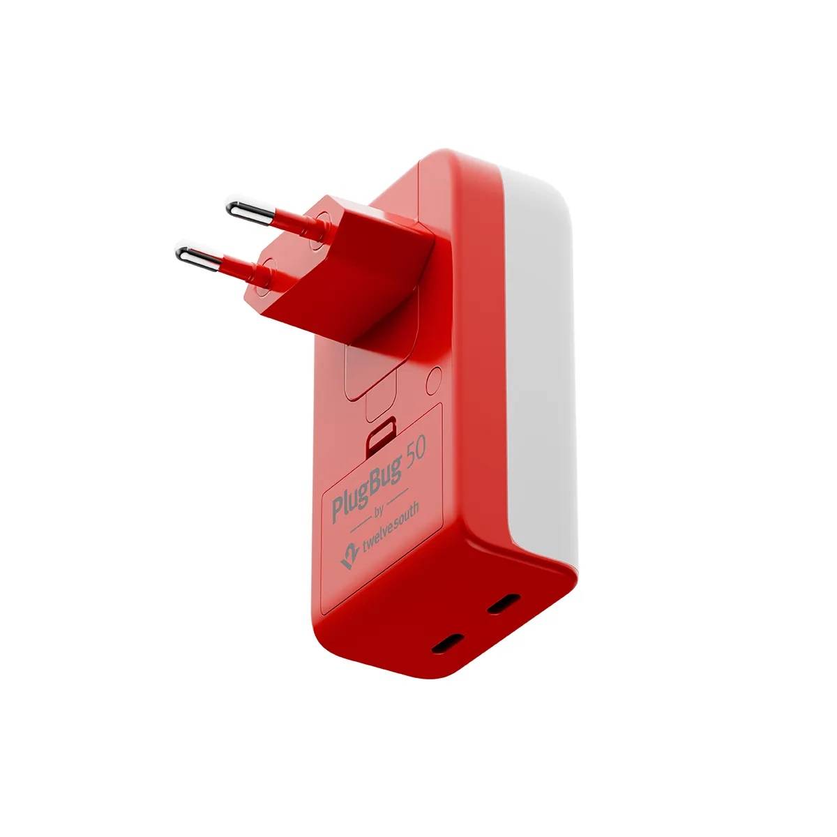 Chargeur Mural USB-C PD 50W Modèle PlugBug avec Fonction Find My Compact GaN-0