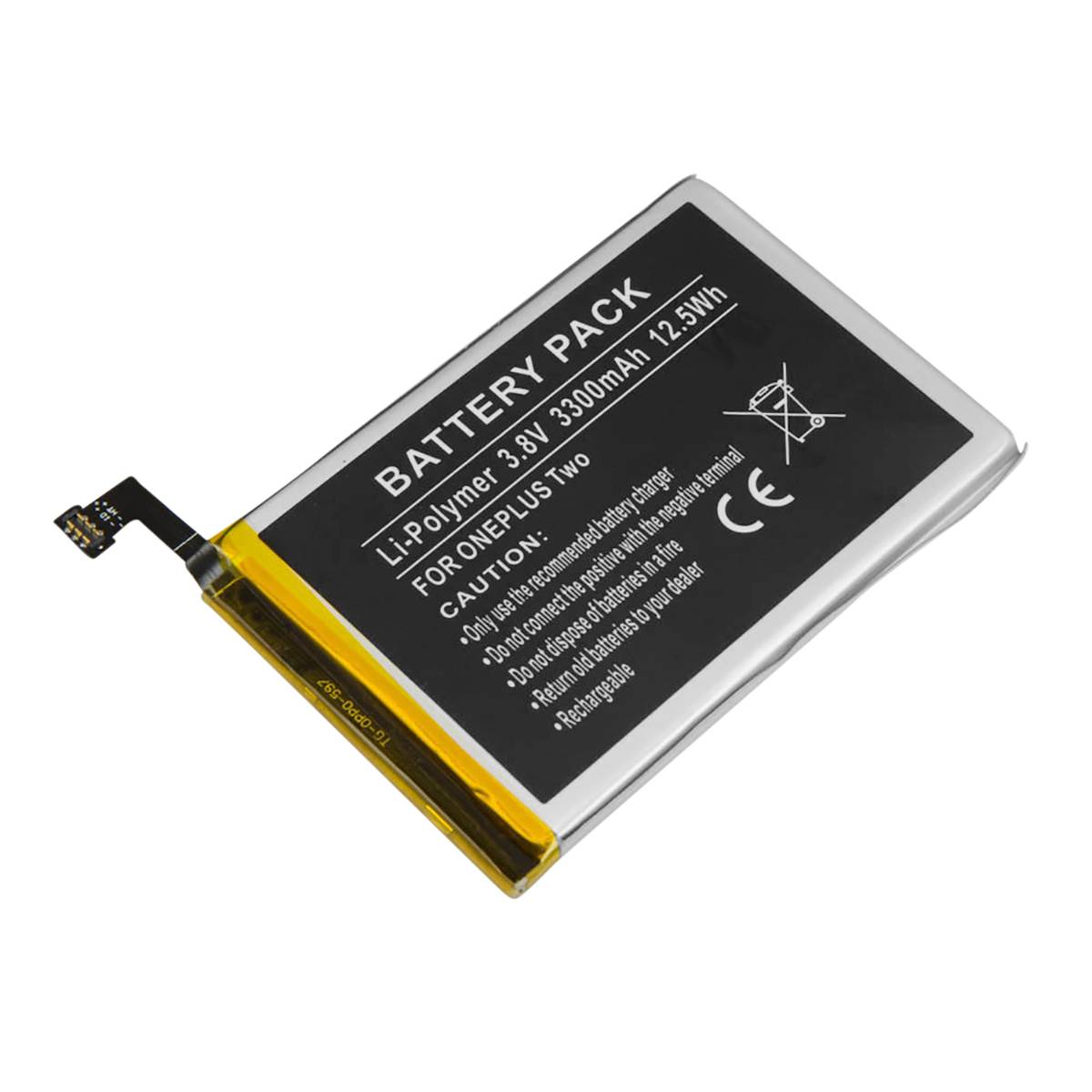 Batterie de Remplacement pour OnePlus 2 Li-ion 3,8V 3300mAh 12,5Wh-0
