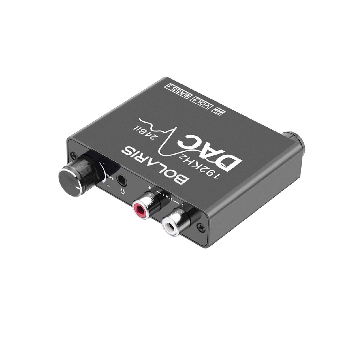 Convertisseur DAC Audio 192 kHz Numérique vers Analogique / RCA / Jack-1
