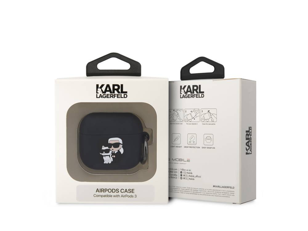 Coque pour Airpods 3 NFT Anti-choc en Silicone avec Anneau-2